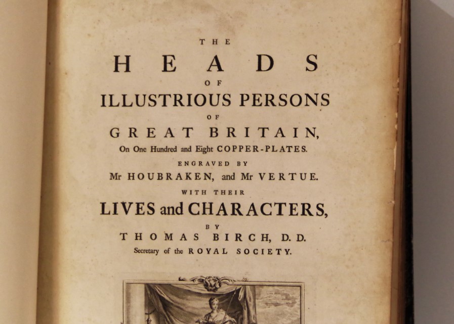 1756 'The Heads of Illustrious Persons' Ed. John Knapton