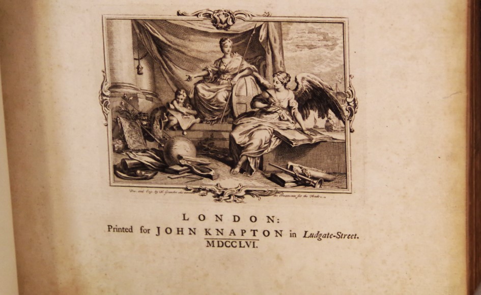 1756 'The Heads of Illustrious Persons' Ed. John Knapton