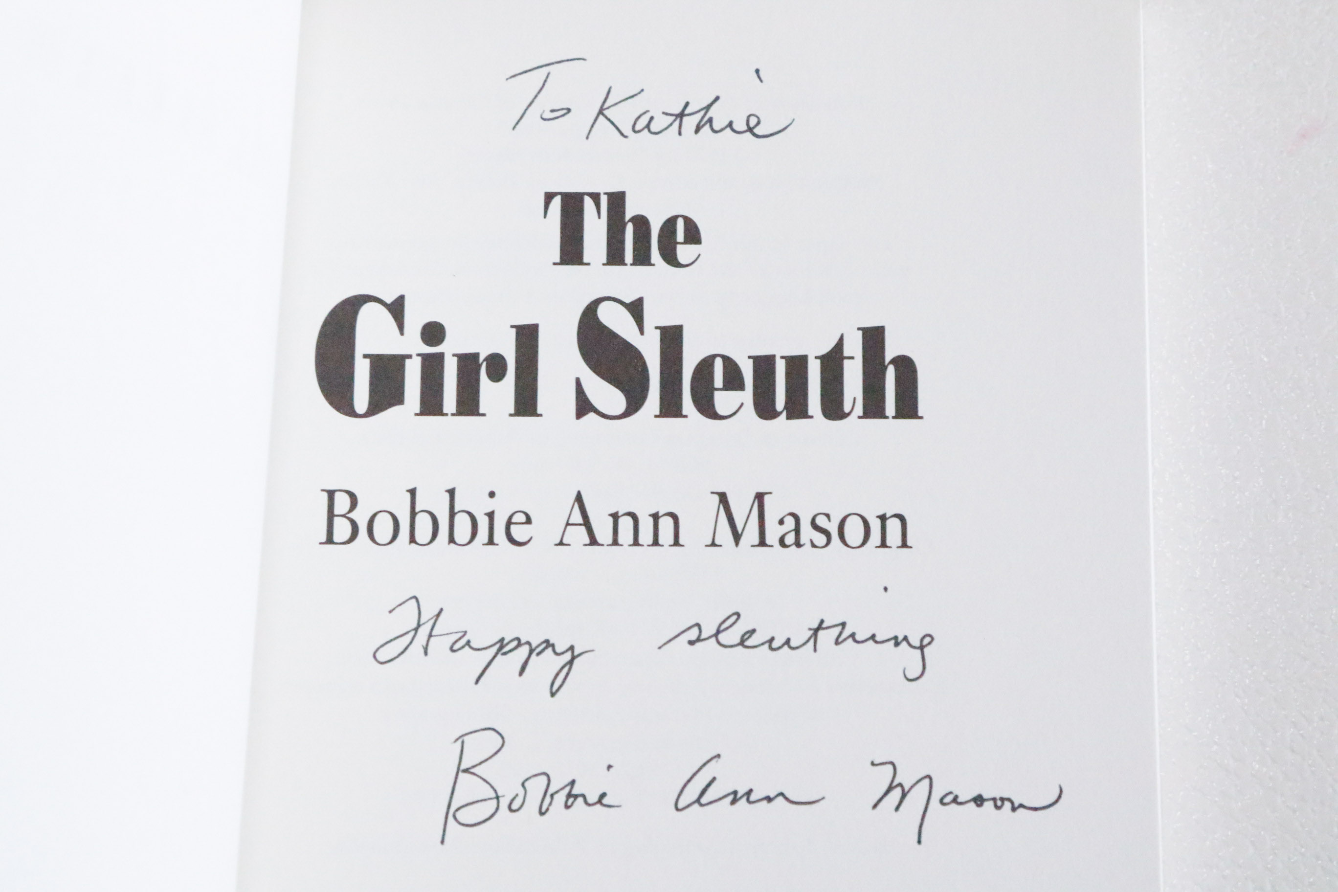 Signed Copy of "The Girl Sleuth" and 9 Nancy Drew Books