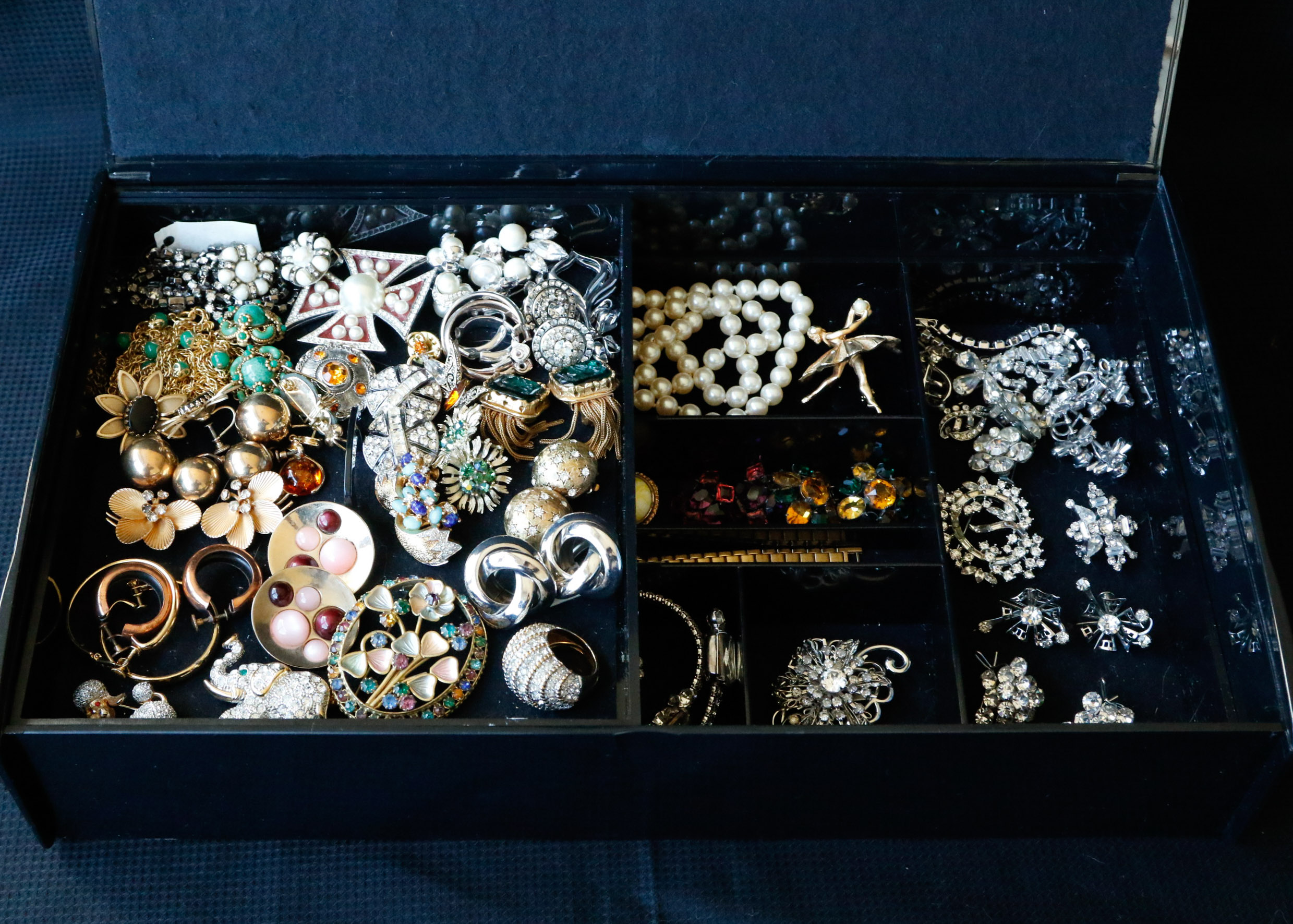 Generous and Stunning Collection of Vintage Costume Jewelry