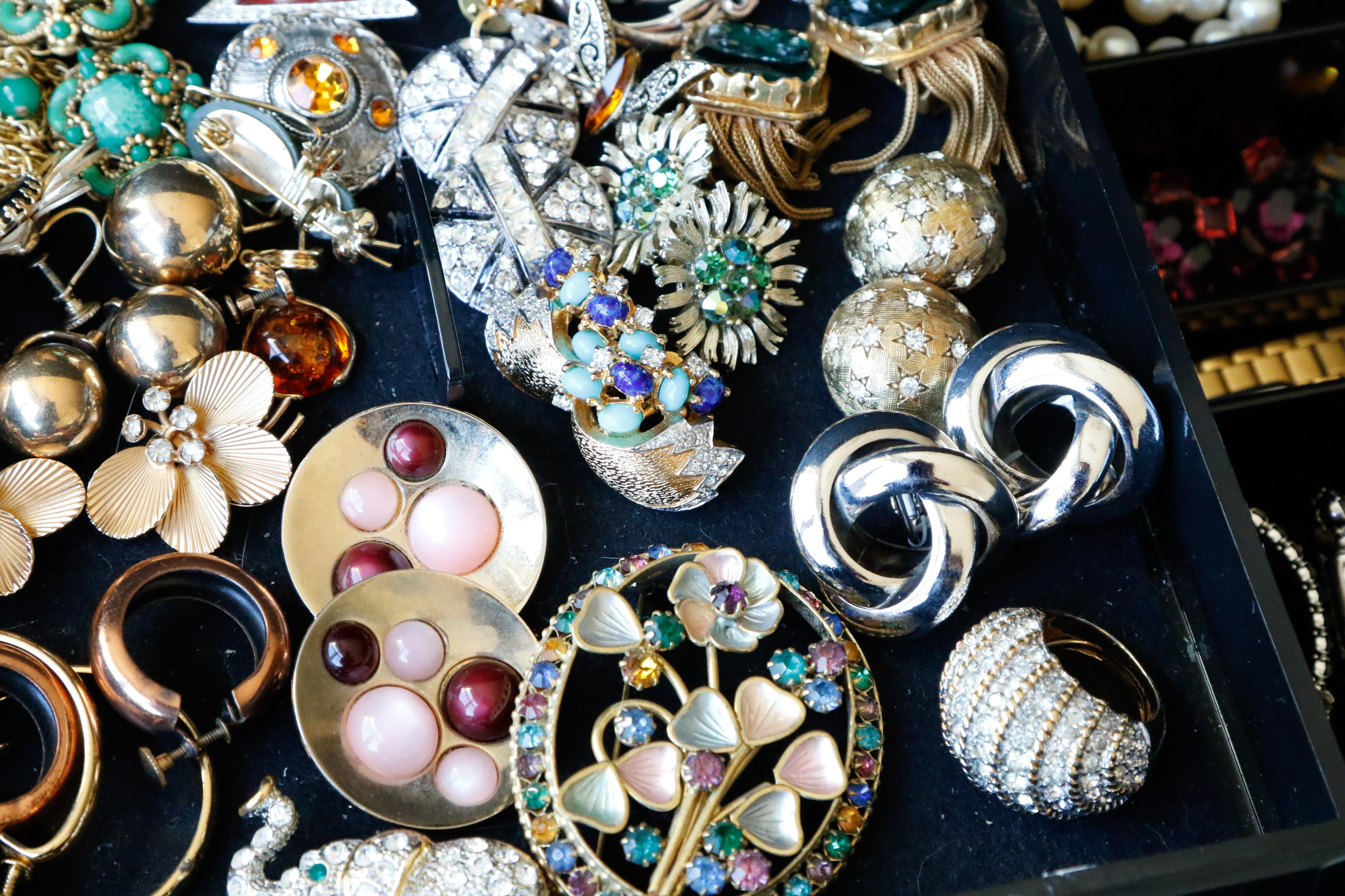 Generous and Stunning Collection of Vintage Costume Jewelry