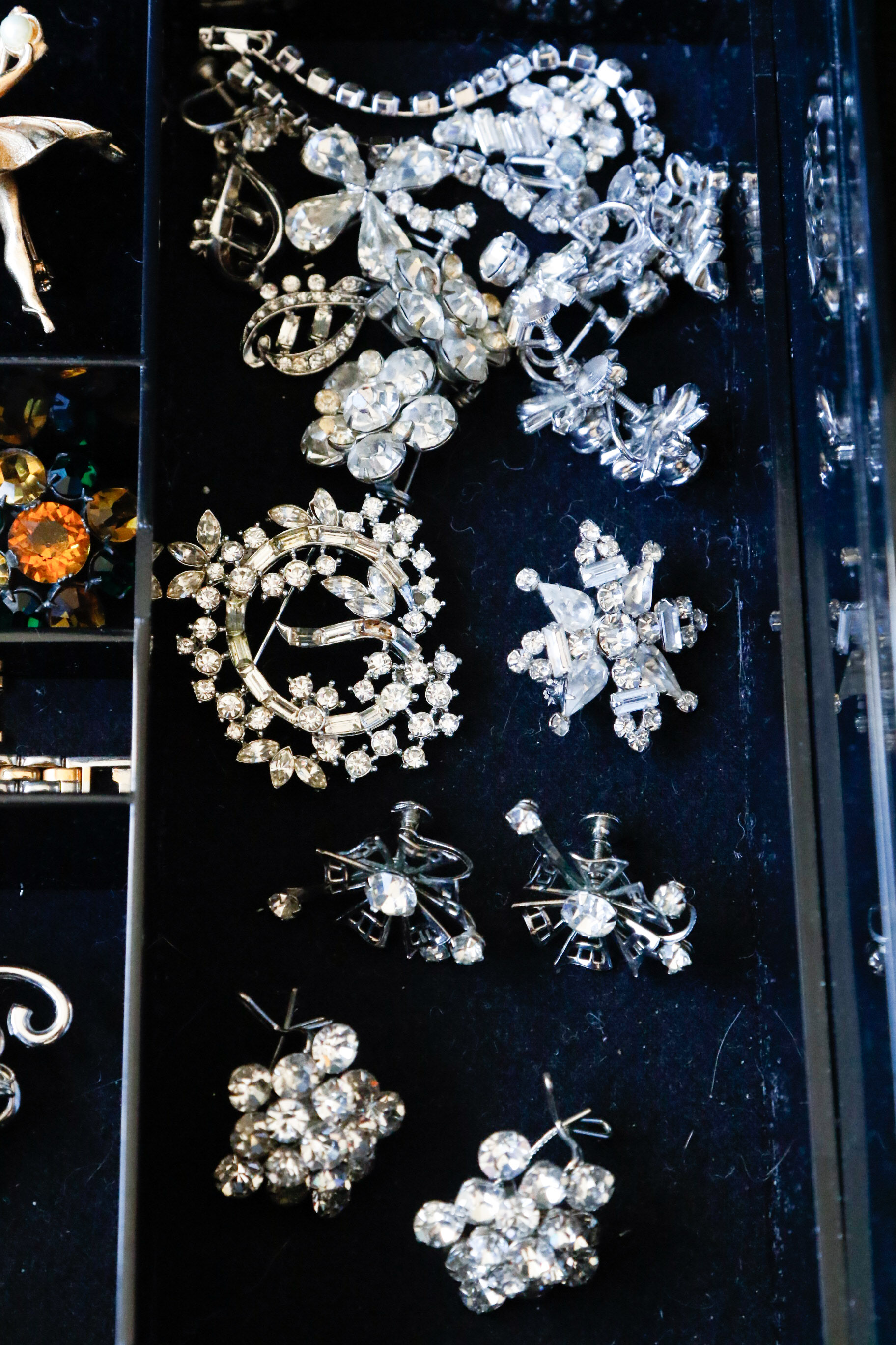Generous and Stunning Collection of Vintage Costume Jewelry