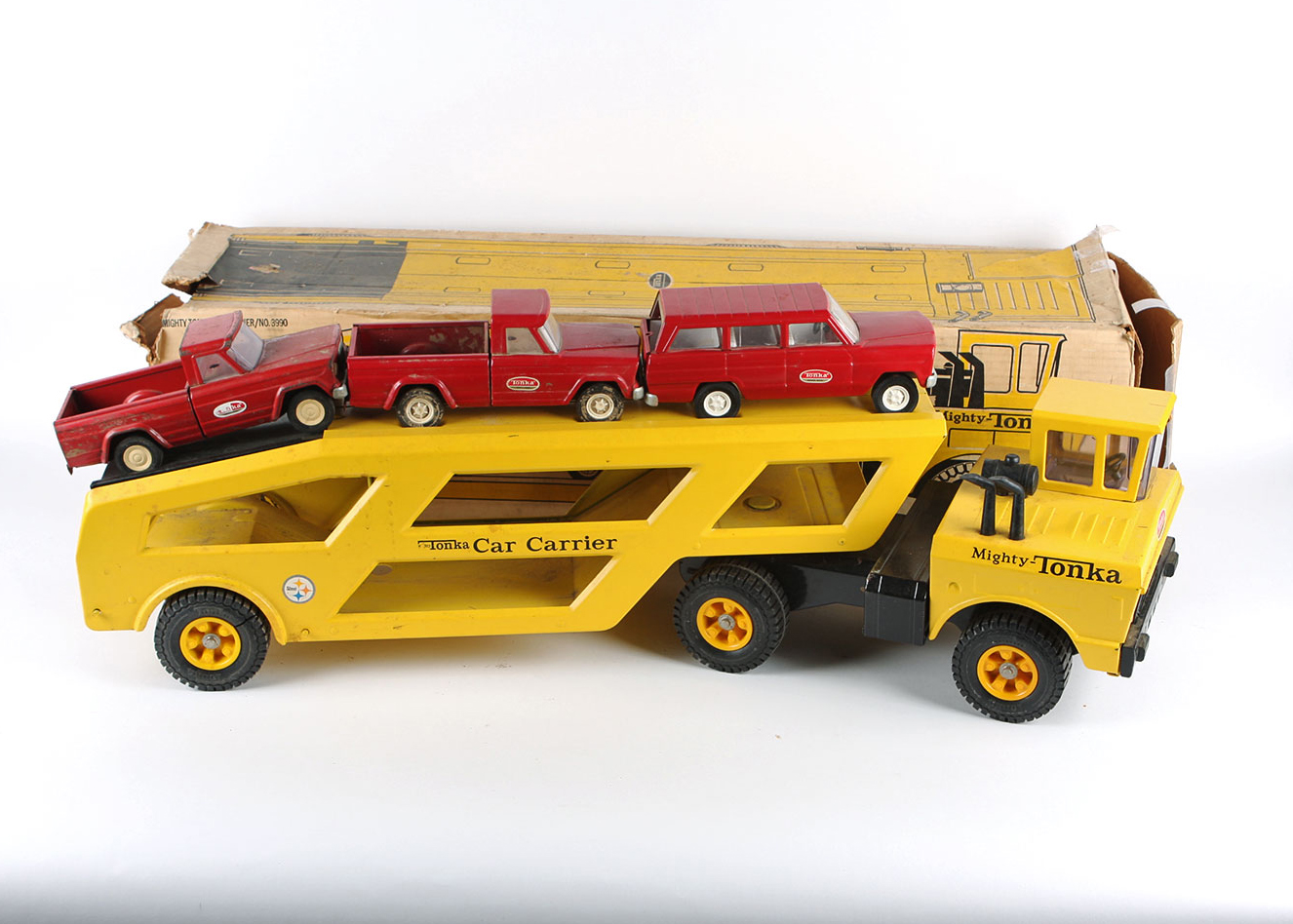 Mighty tonka 2025 car carrier