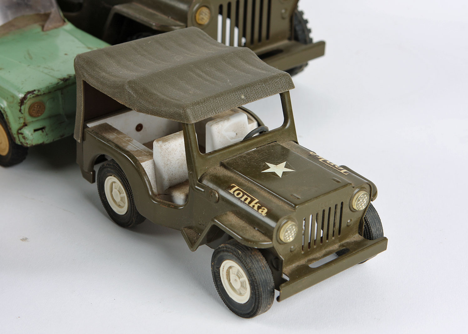 Larger Vintage Tonka Trucks