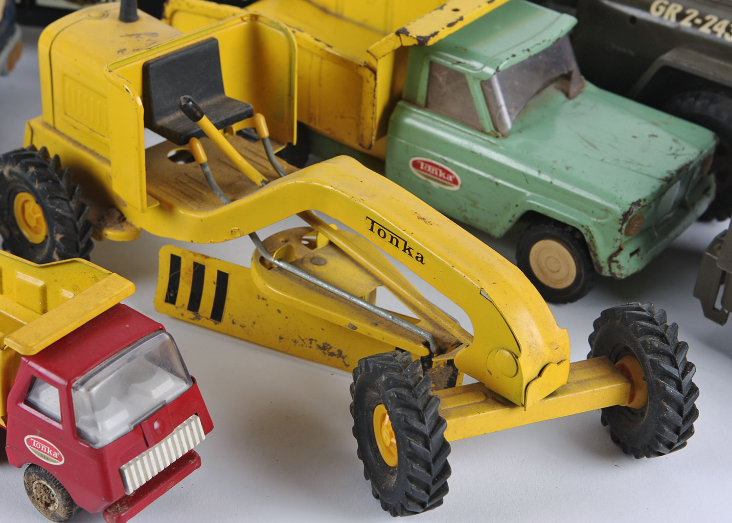 Larger Vintage Tonka Trucks