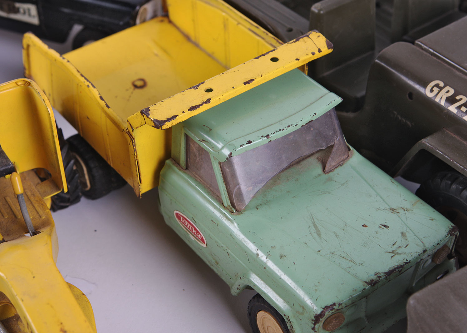 Larger Vintage Tonka Trucks