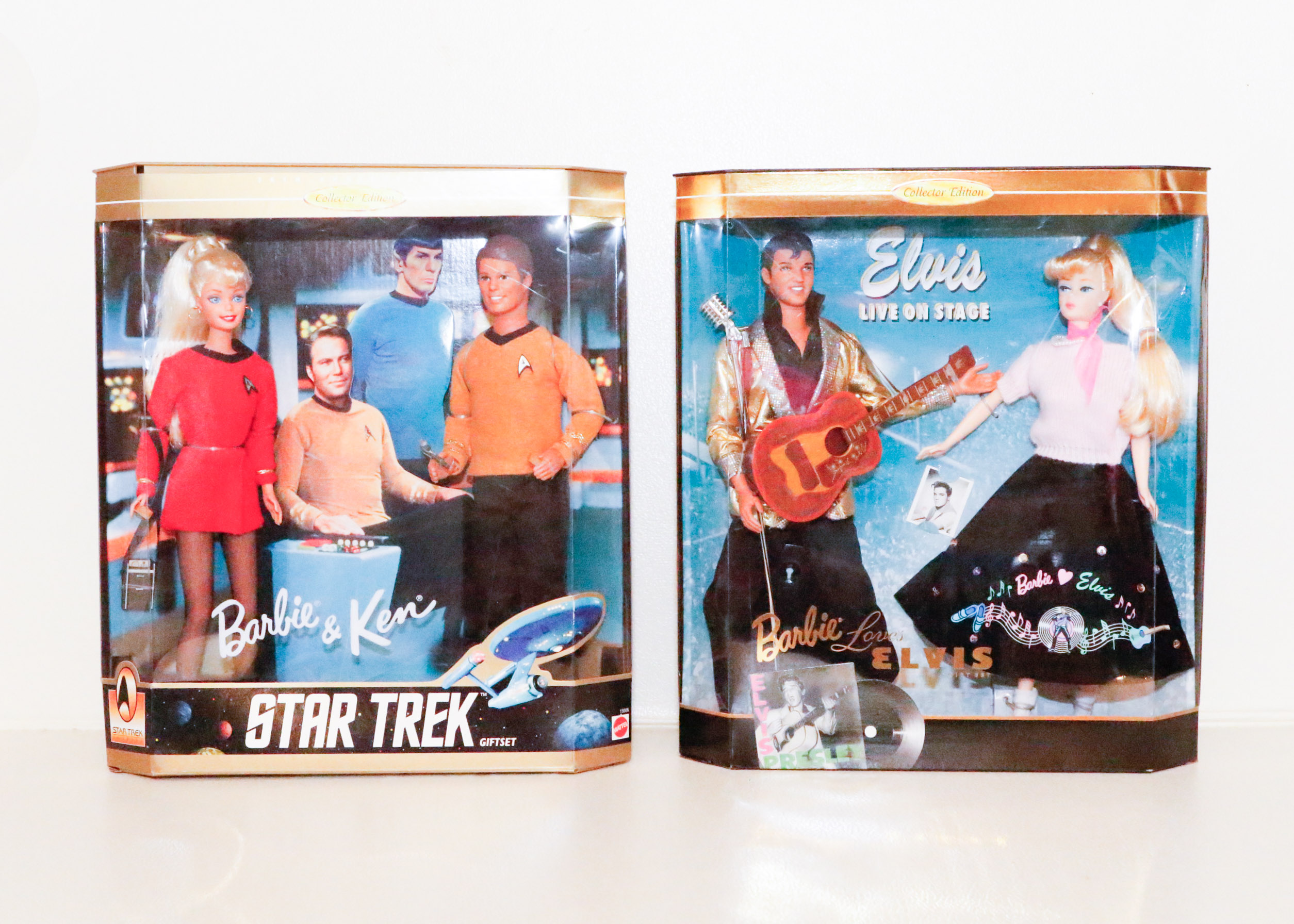 Pair of Barbie Collector Edition Sets