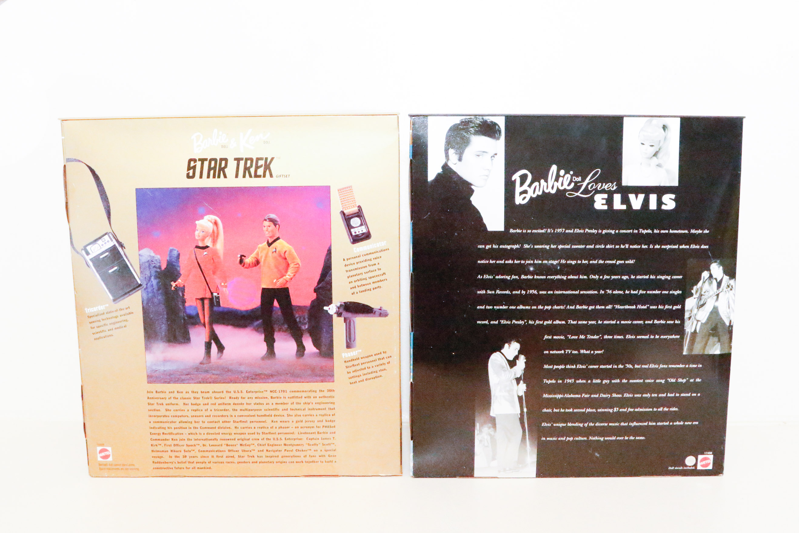 Pair of Barbie Collector Edition Sets