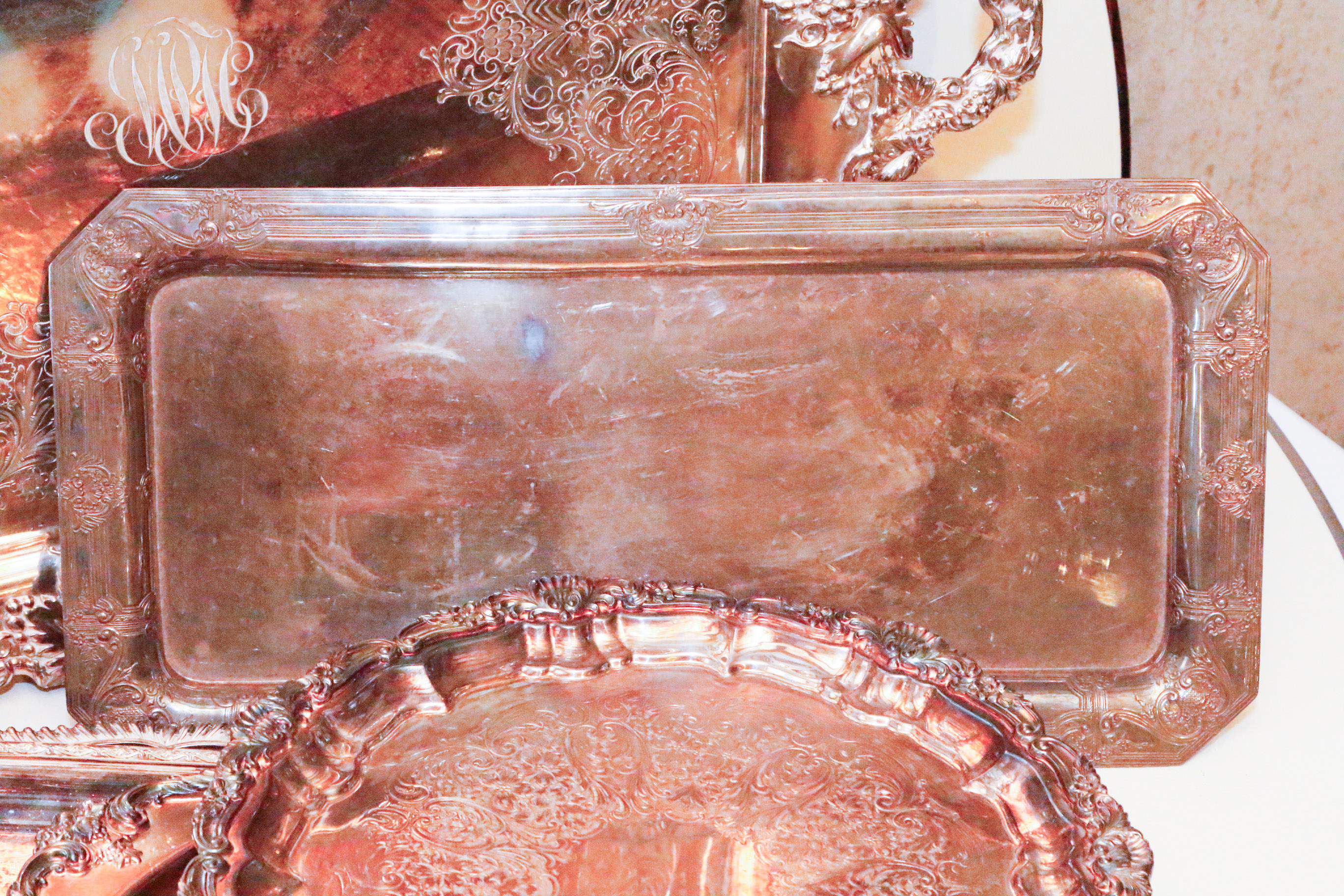 Silver Plate Serving Trays