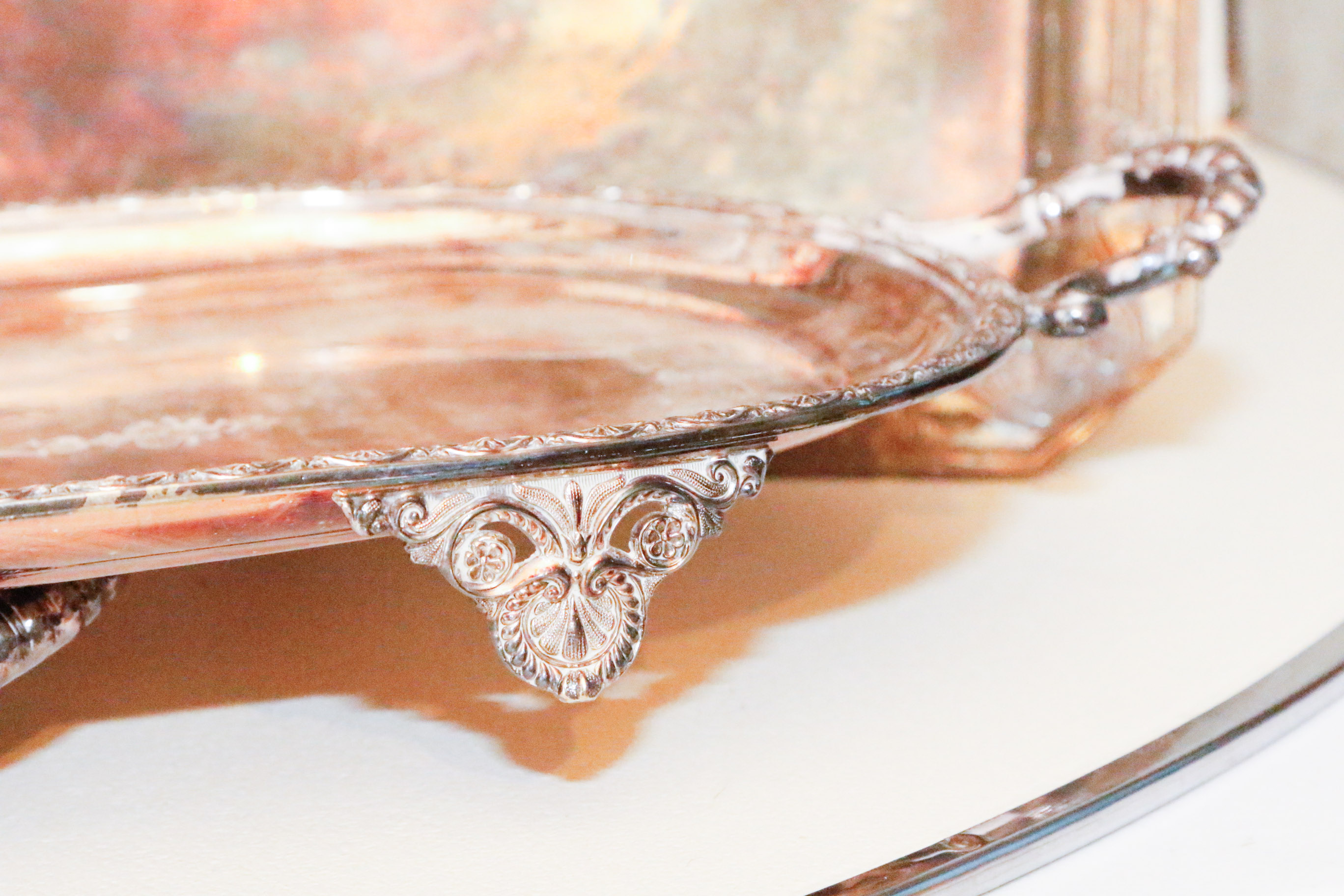 Silver Plate Serving Trays