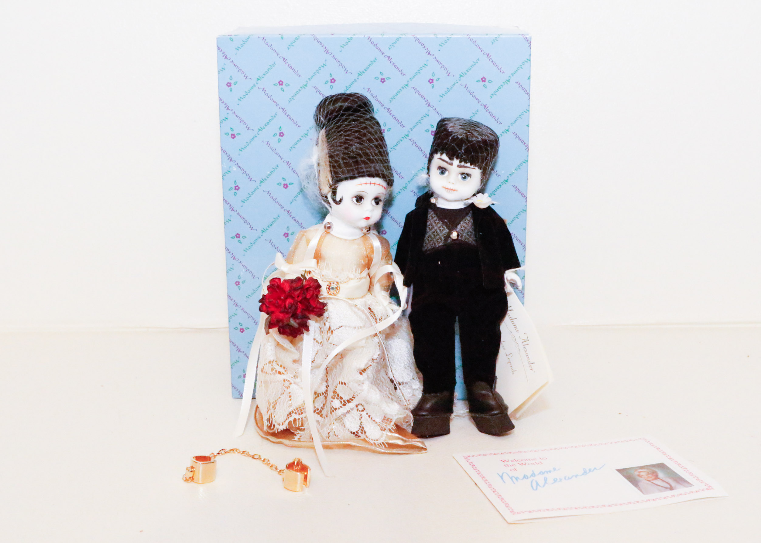 Madame Alexander Doll Company Mr. and Mrs. Frankenstein