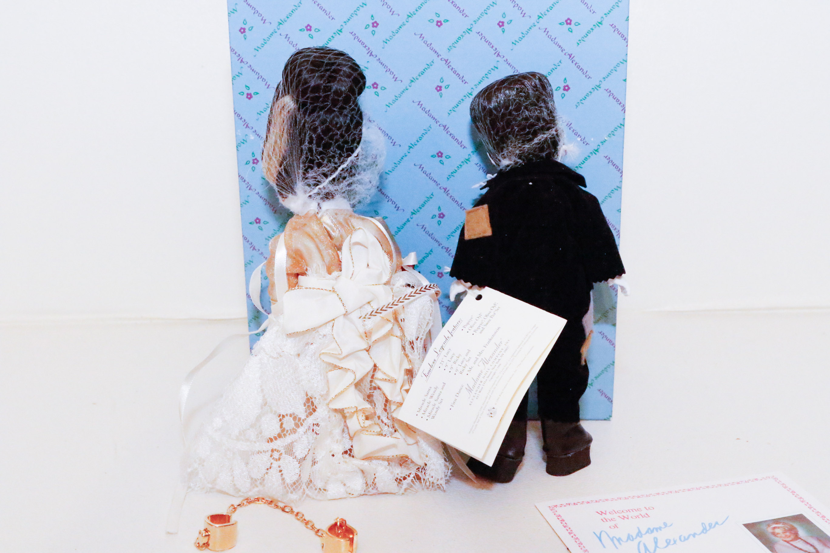 Madame Alexander Doll Company Mr. and Mrs. Frankenstein