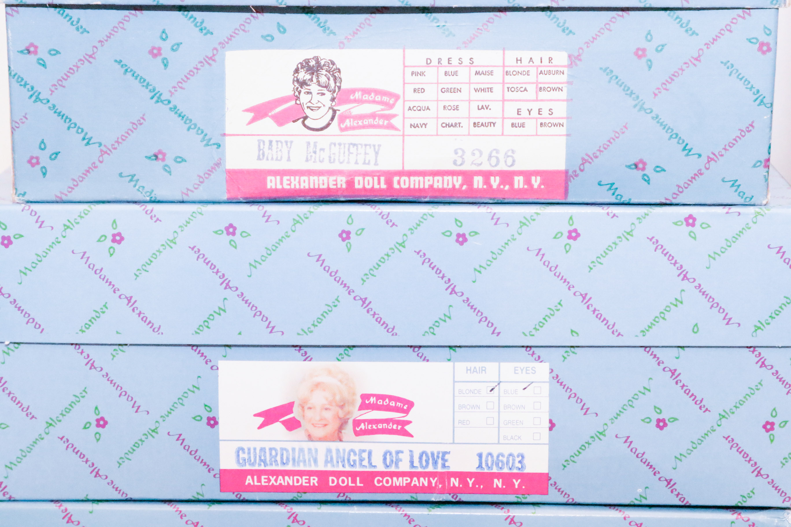 Vintage Alexander Doll Company Collection