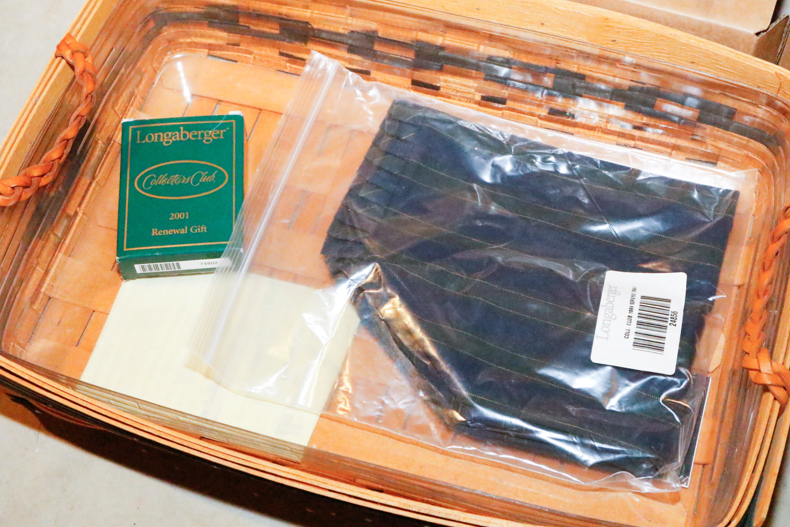 Signed Longaberger Collectors Club Assortment