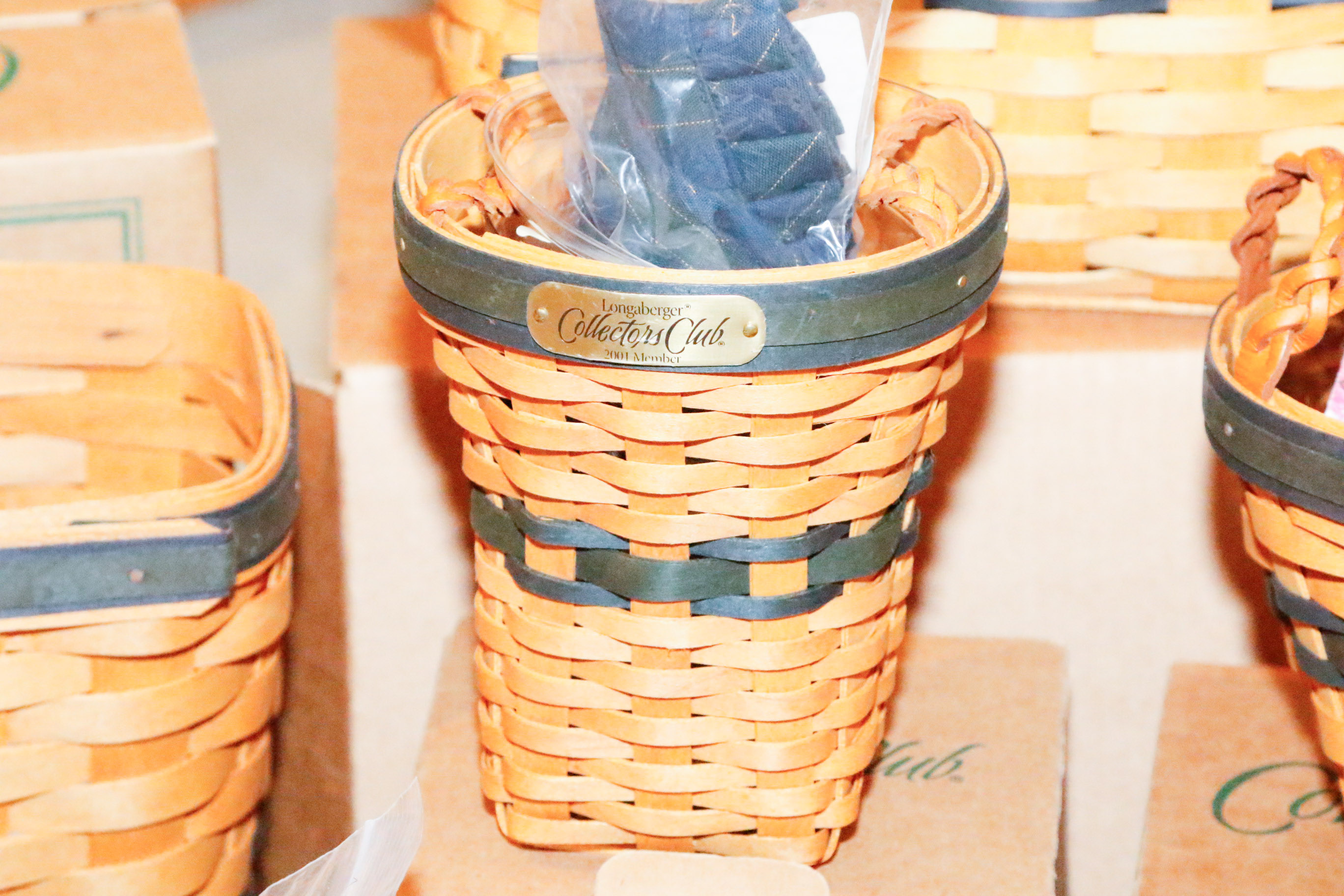 Signed Longaberger Collectors Club Assortment