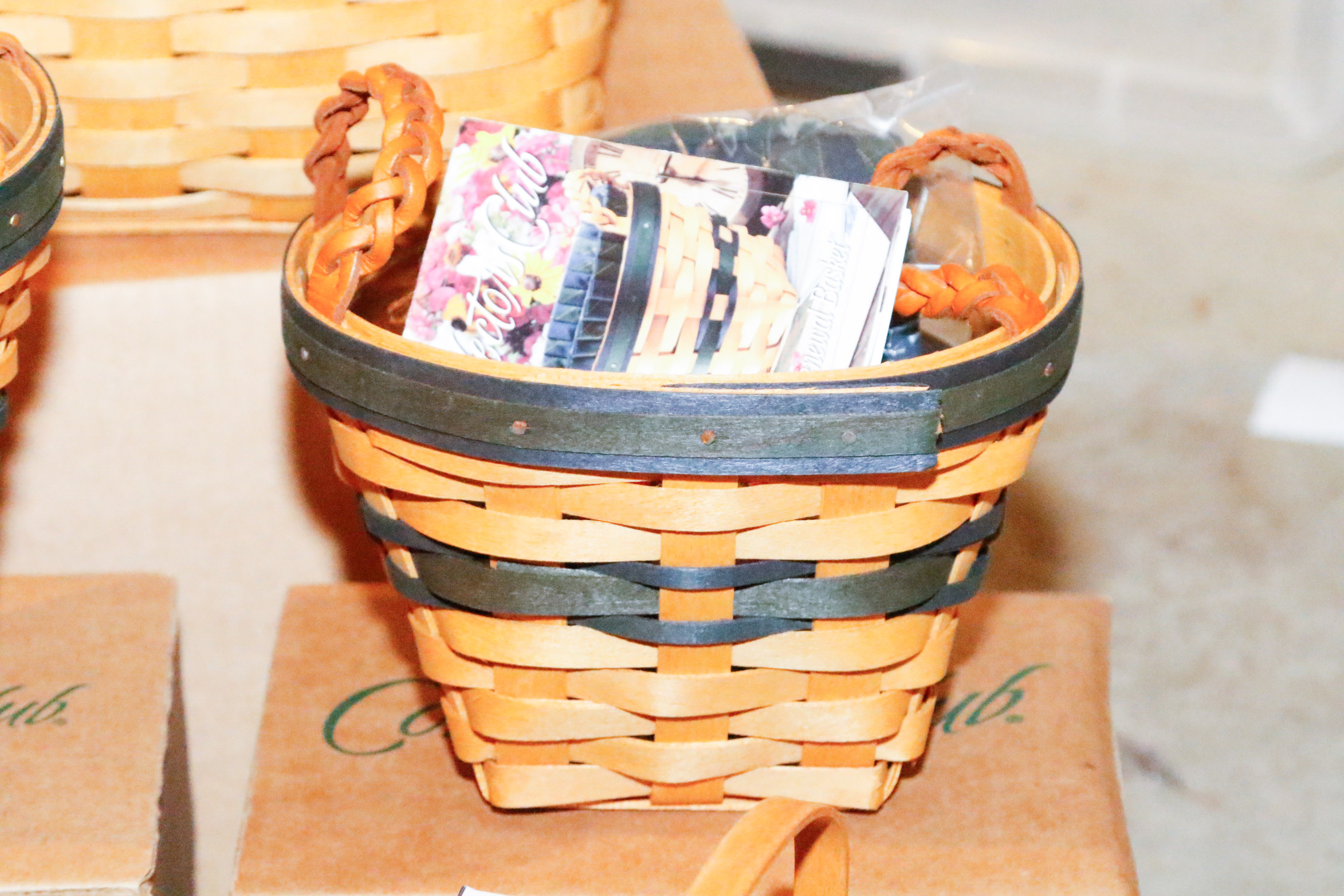 Signed Longaberger Collectors Club Assortment