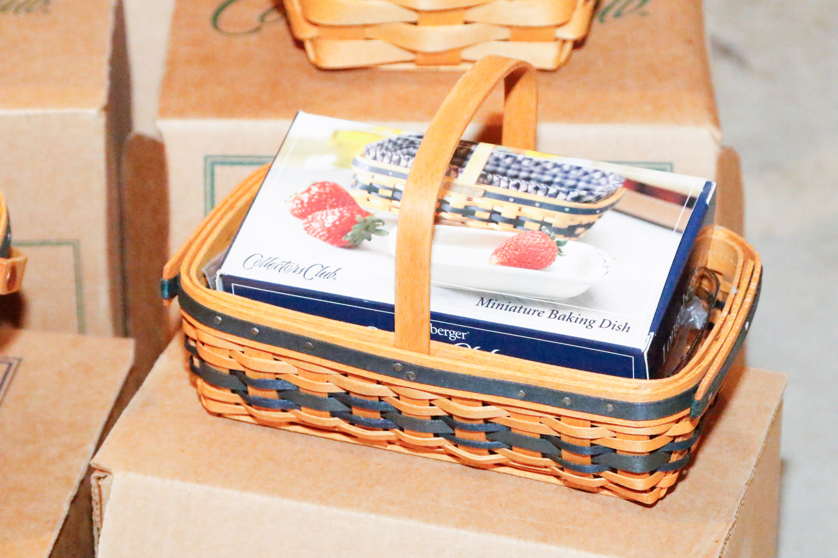 Signed Longaberger Collectors Club Assortment