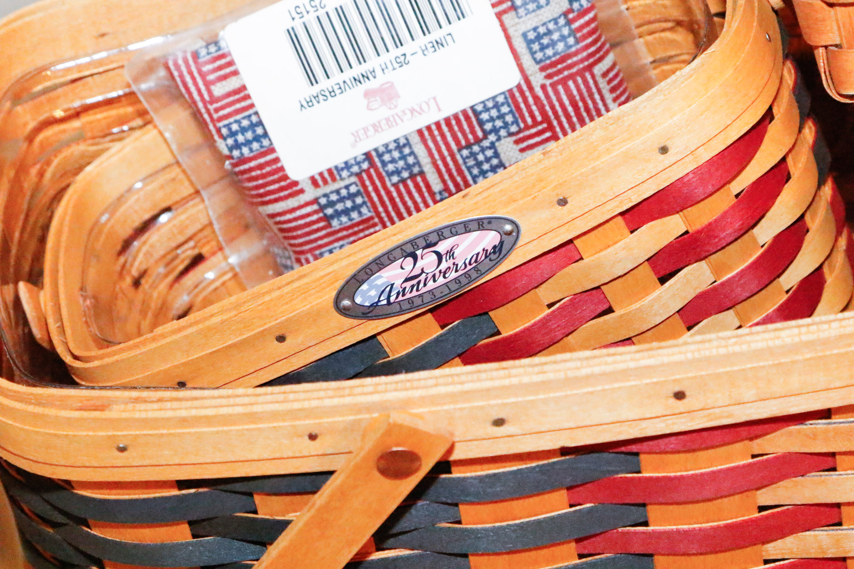 Signed Longaberger Americana Assortment