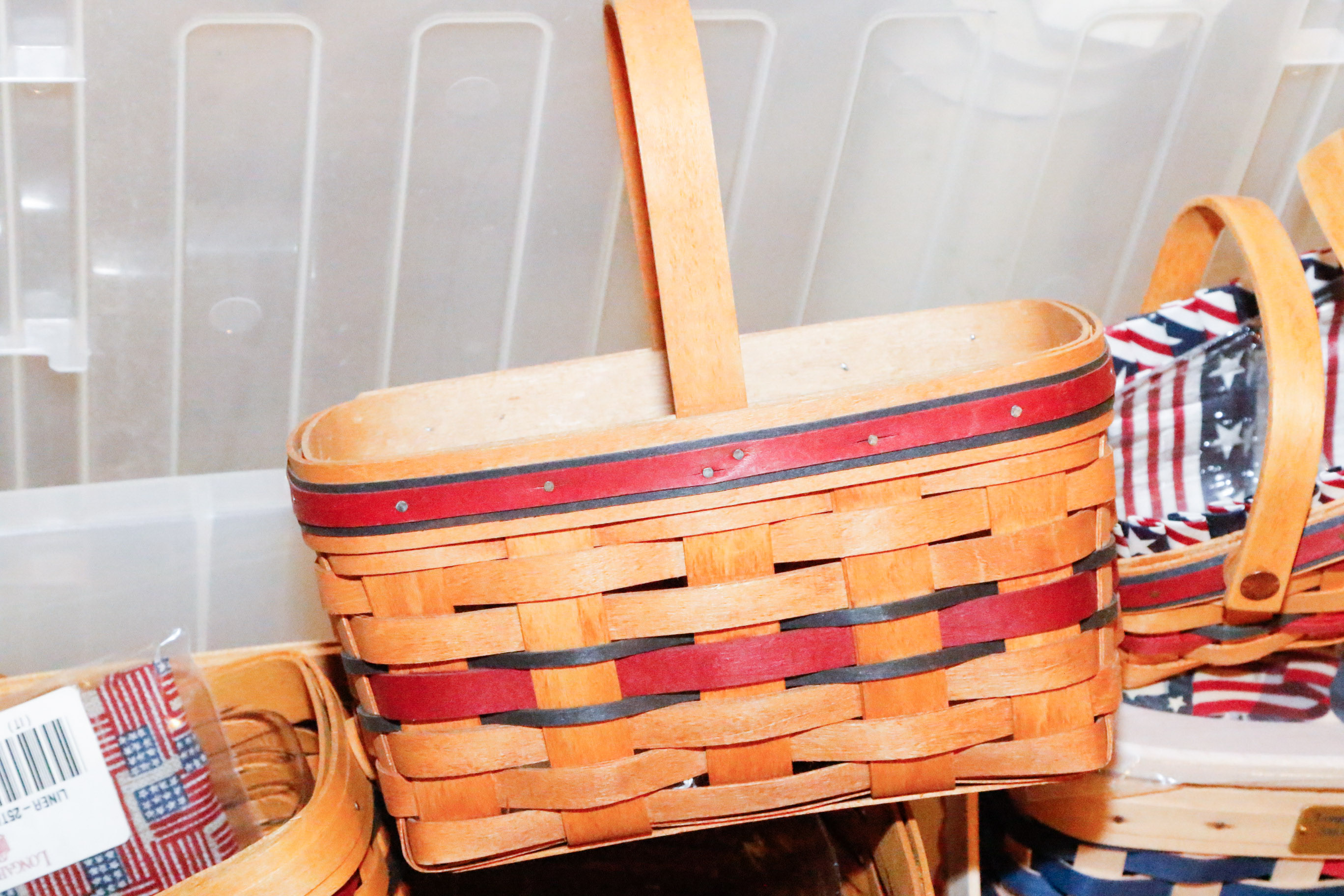 Signed Longaberger Americana Assortment