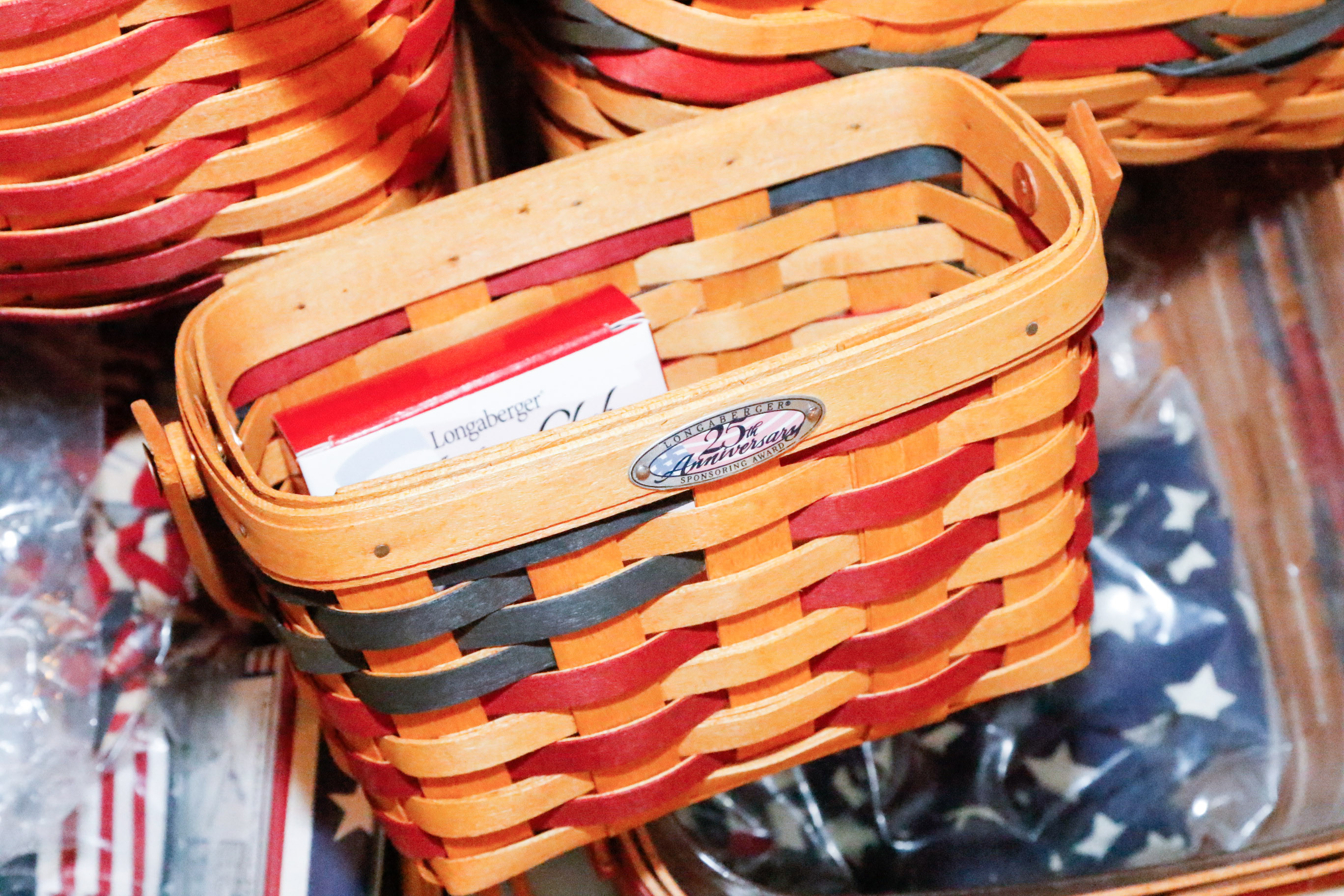 Signed Longaberger Americana Assortment