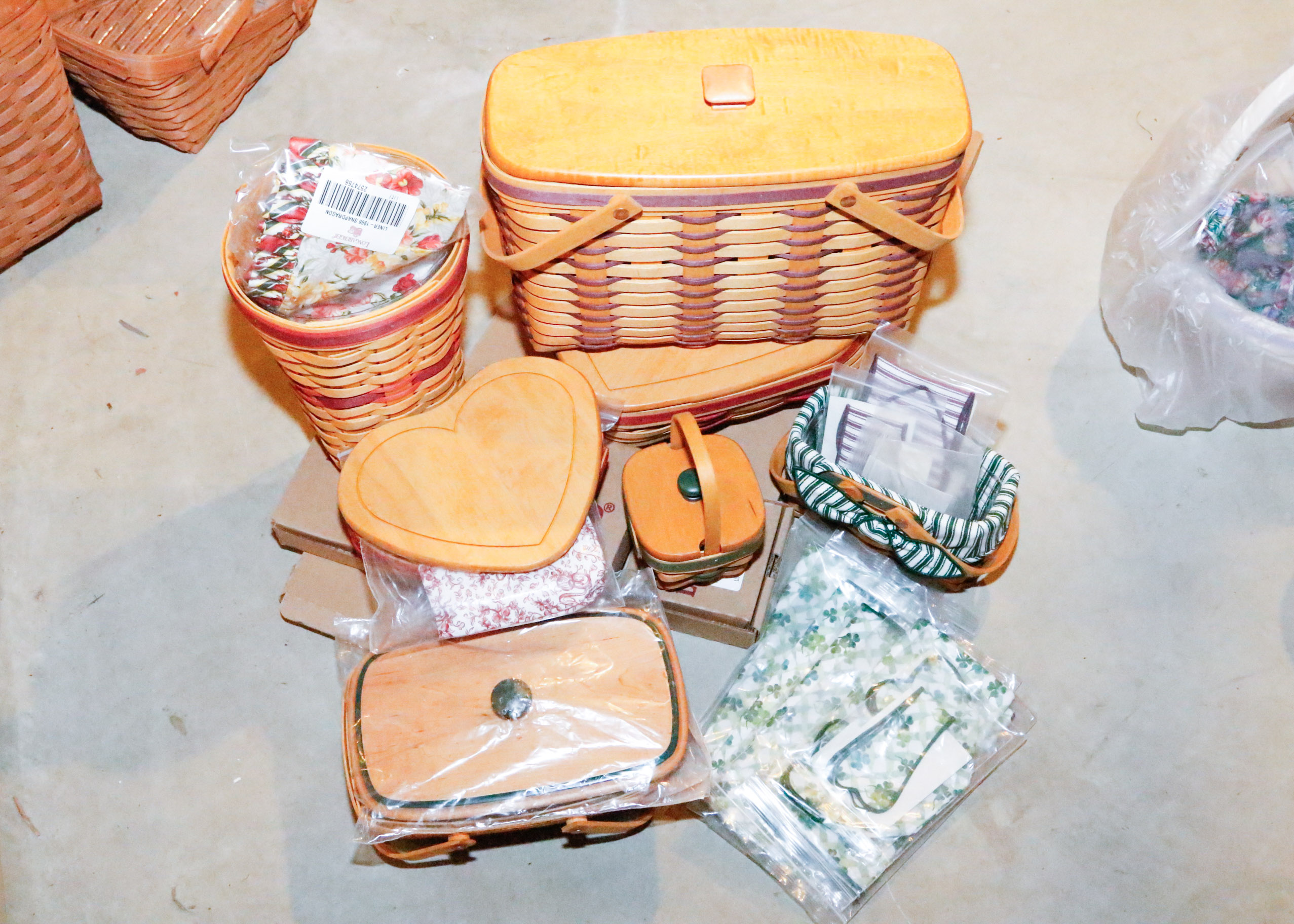 Longaberger Sweethearts and St. Patrick's Day Collections