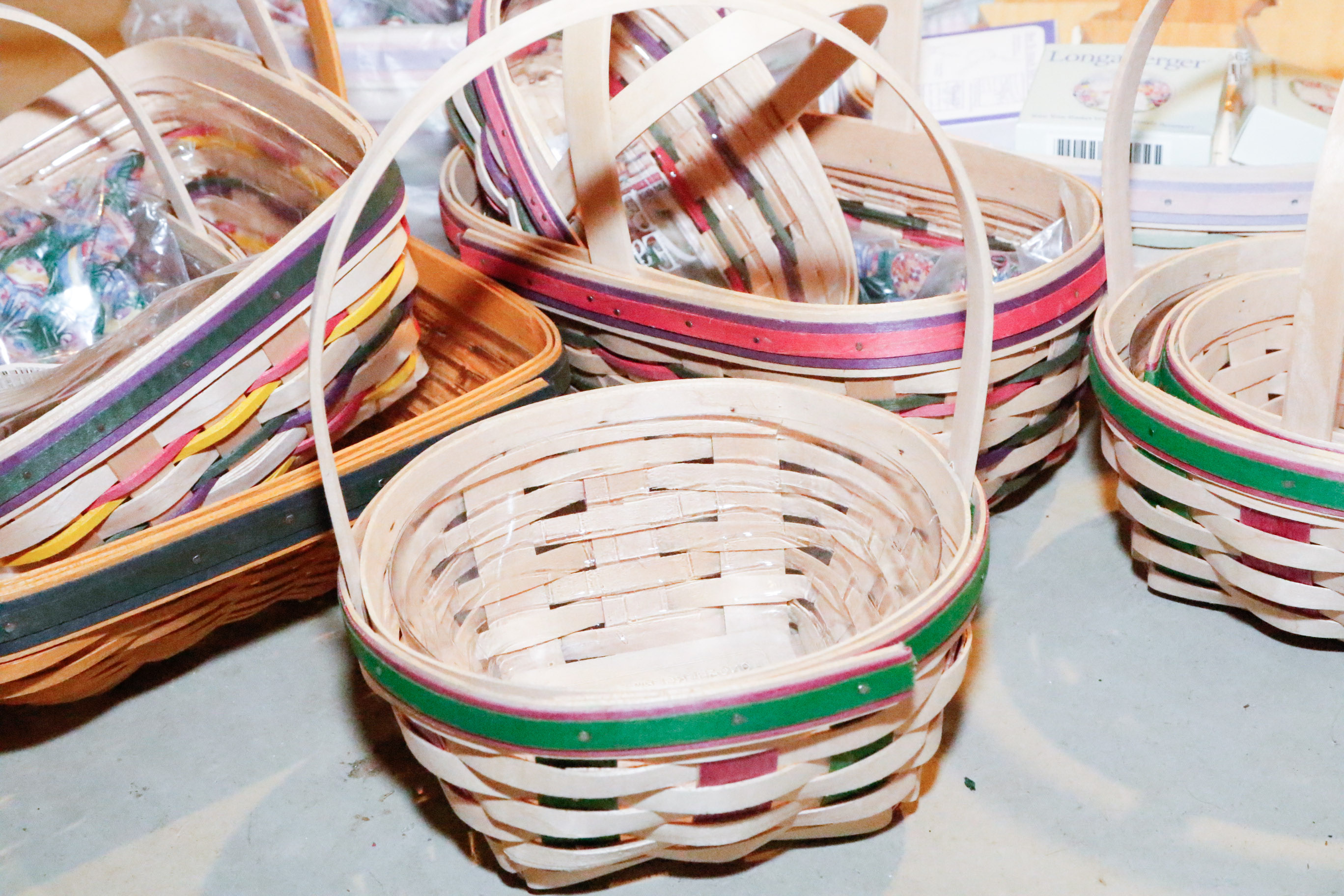 Longaberger Easter Series Collection of Baskets