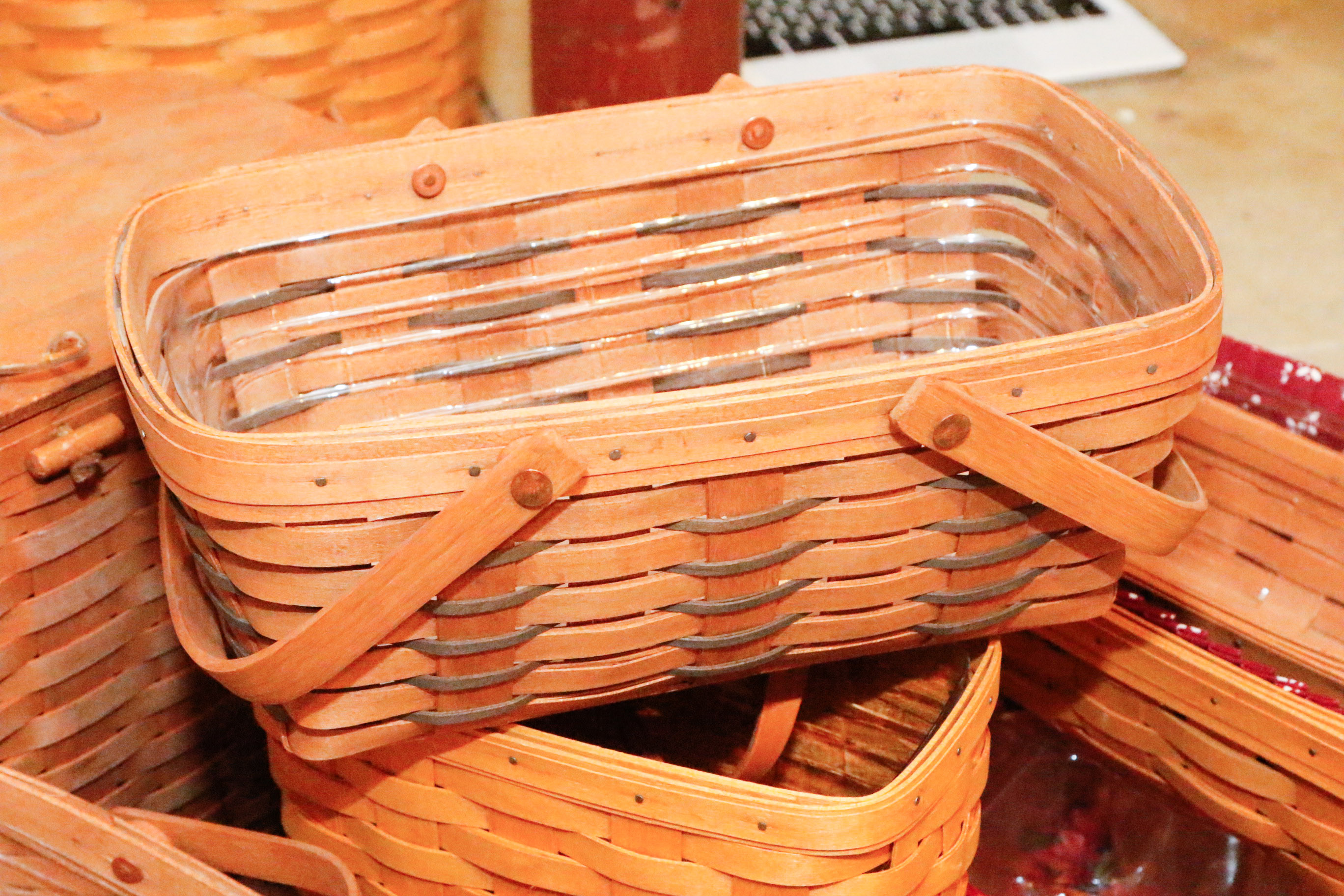 Vintage and Newer Longaberger Collection of Signed Baskets