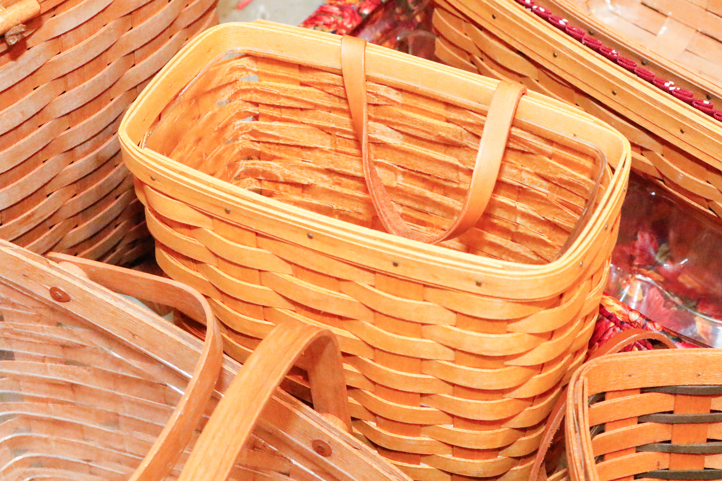 Vintage and Newer Longaberger Collection of Signed Baskets