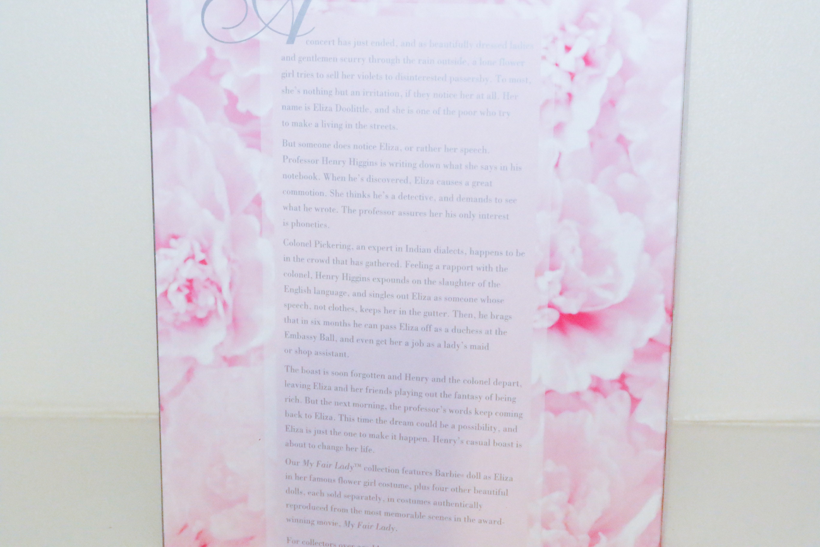 Barbie Hollywood Legends "My Fair Lady" Collection