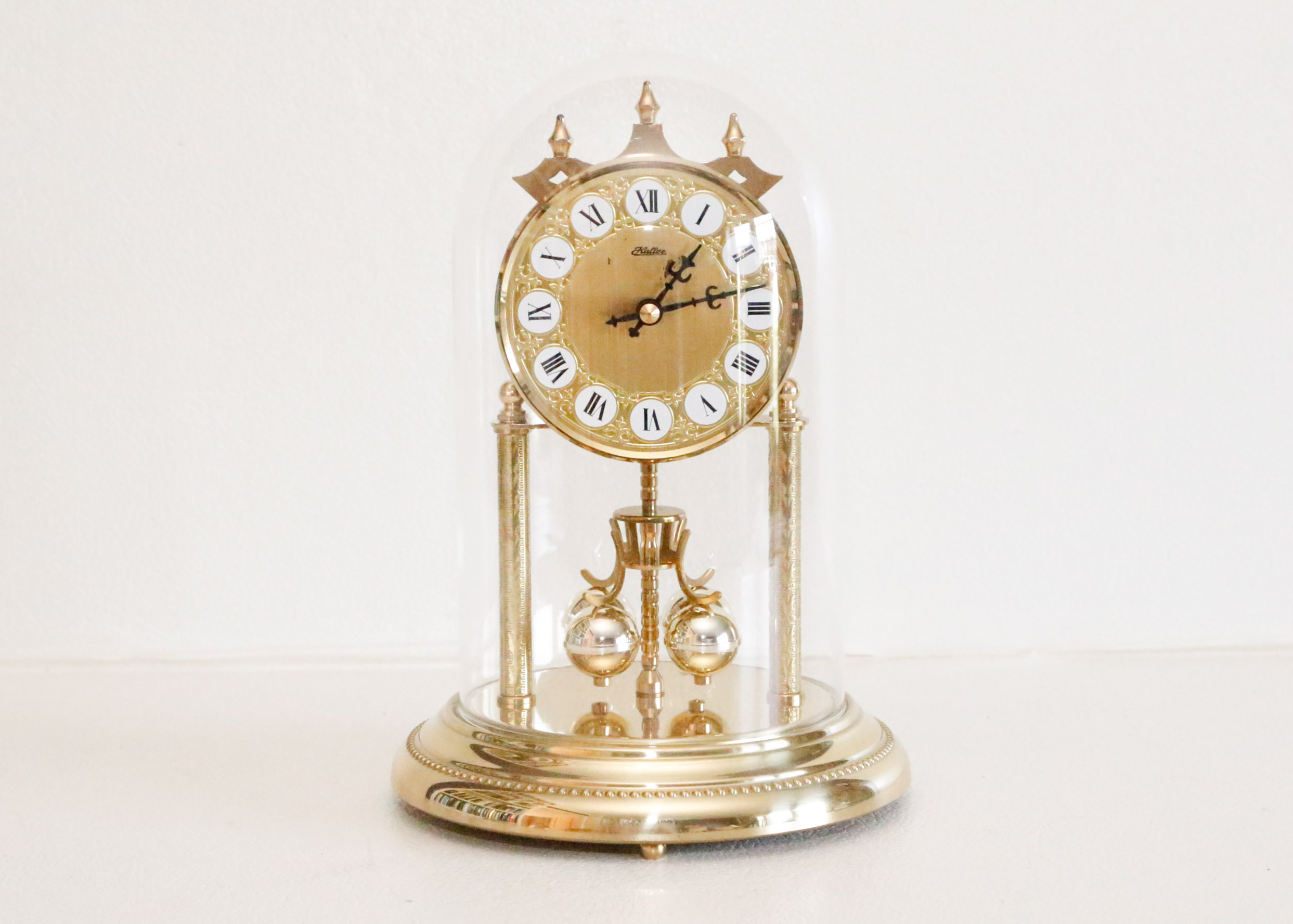 S. Haller 400-Day German Anniversary Clock
