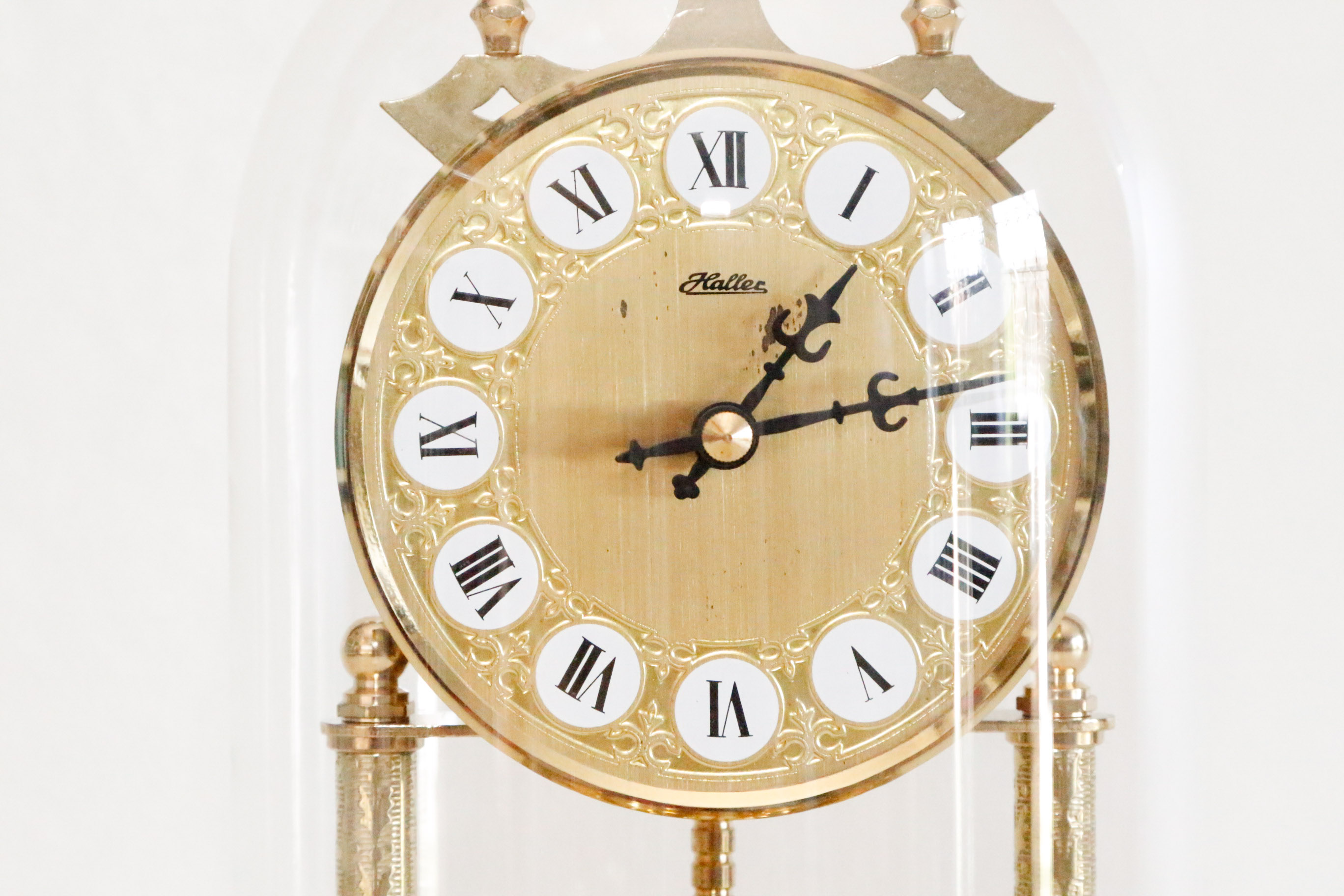 S. Haller 400-Day German Anniversary Clock