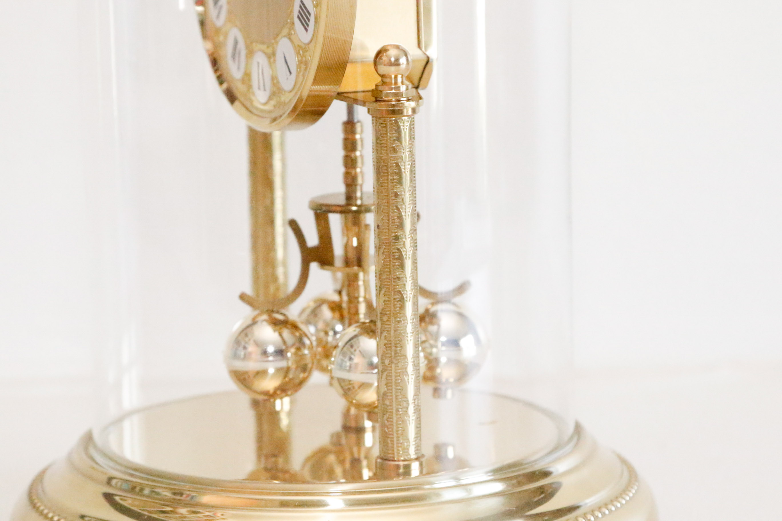 S. Haller 400-Day German Anniversary Clock