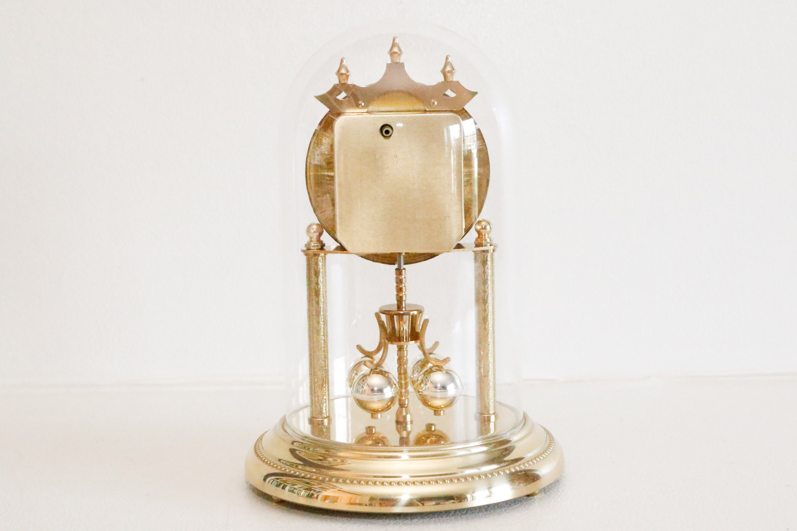 S. Haller 400-Day German Anniversary Clock