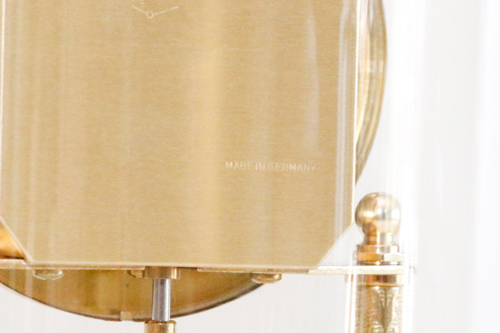 S. Haller 400-Day German Anniversary Clock