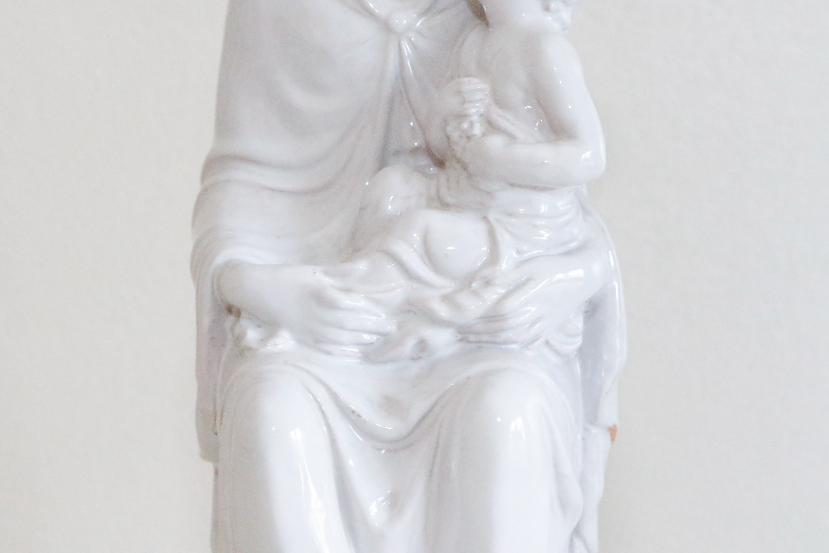 Two Madonna Sculptures