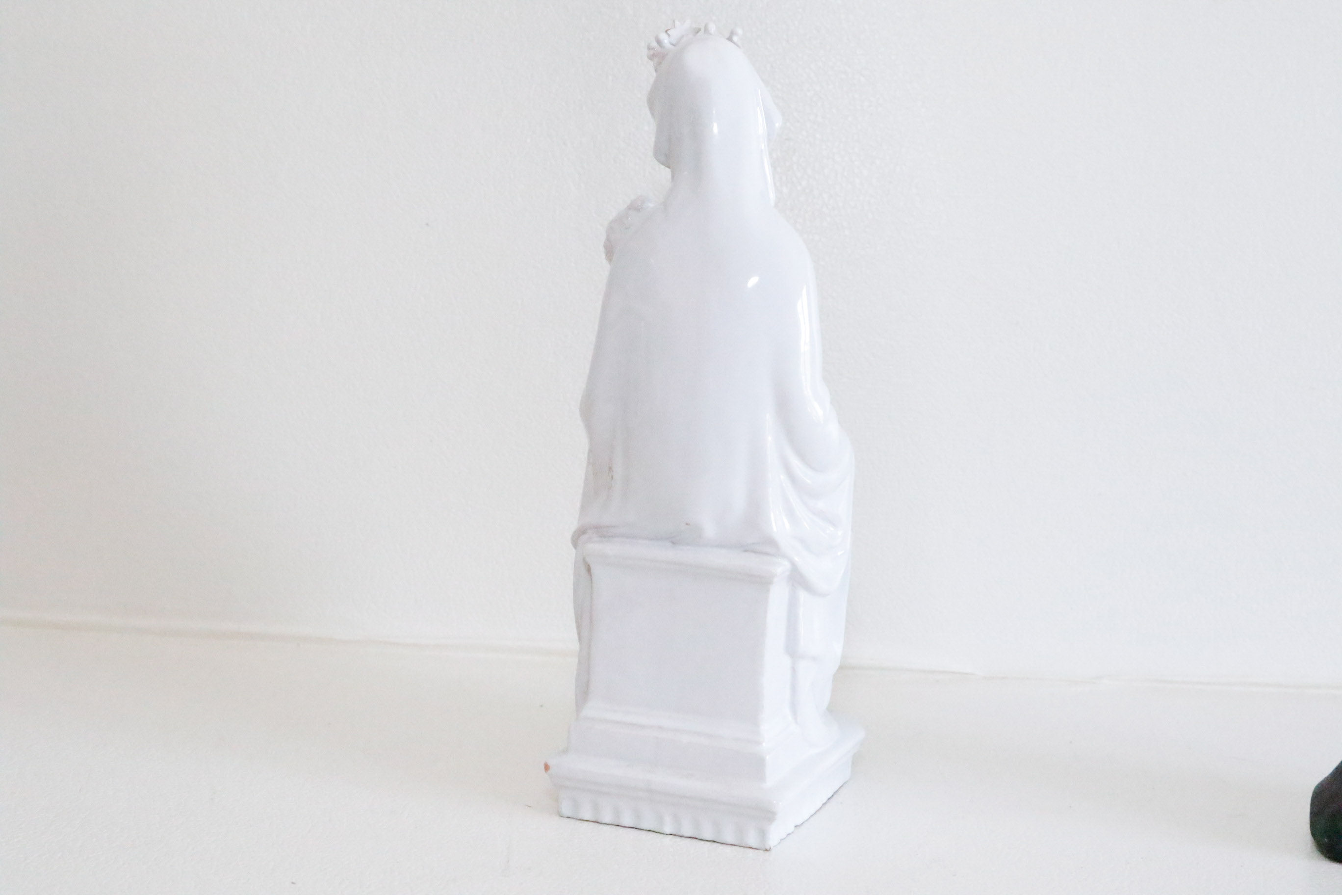 Two Madonna Sculptures