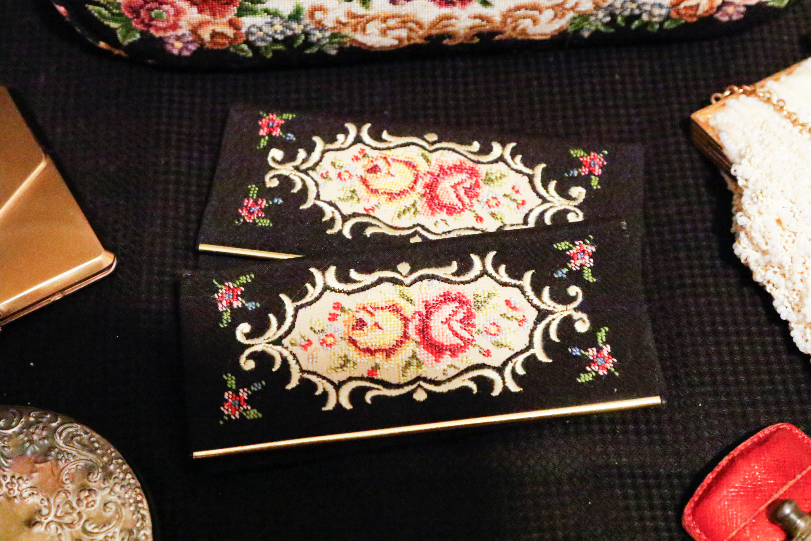 Vintage Clutches, Compacts, and More