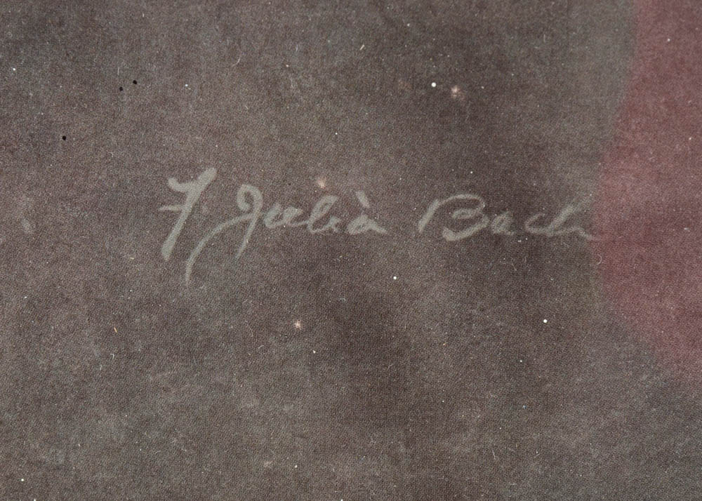 Florence Julia Bach Lithograph