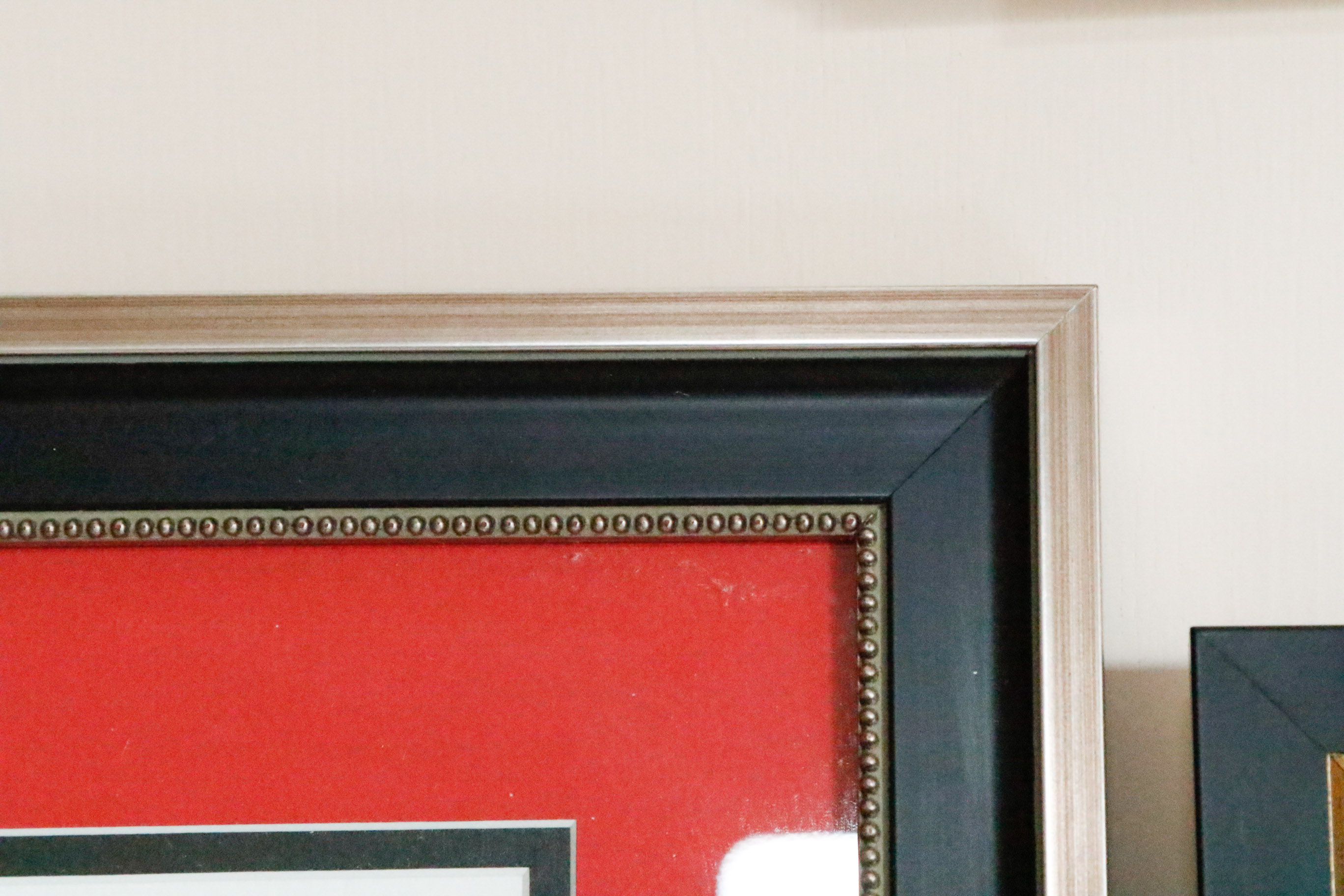 Four Framed Le Kinff Prints Featuring Feline Companions