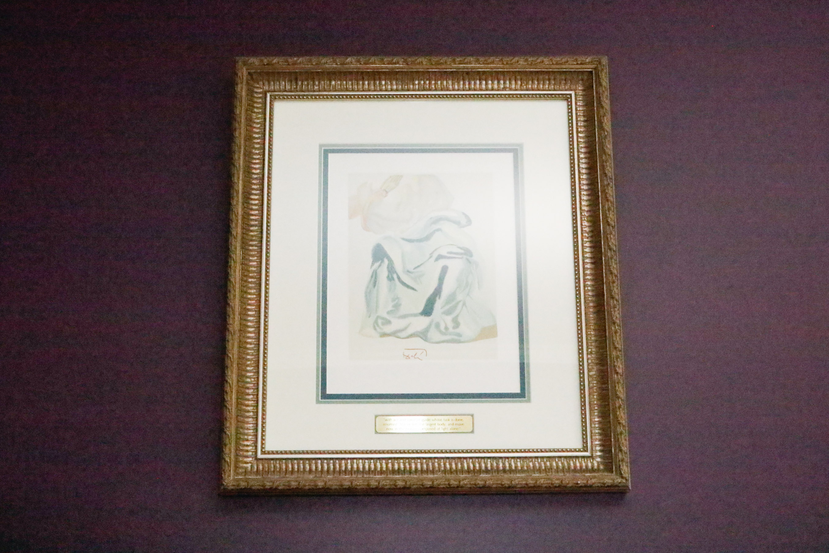 Salvador Dali "The Divine Comedy Paradise" Woodcut