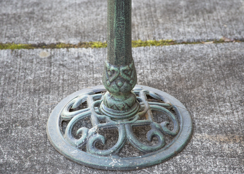 Cast Aluminum Bird Bath