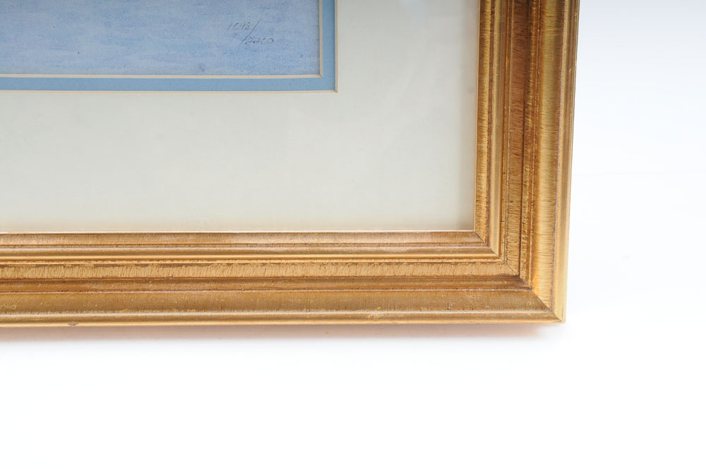 Quintet of Framed Prints by Paul Sawyier