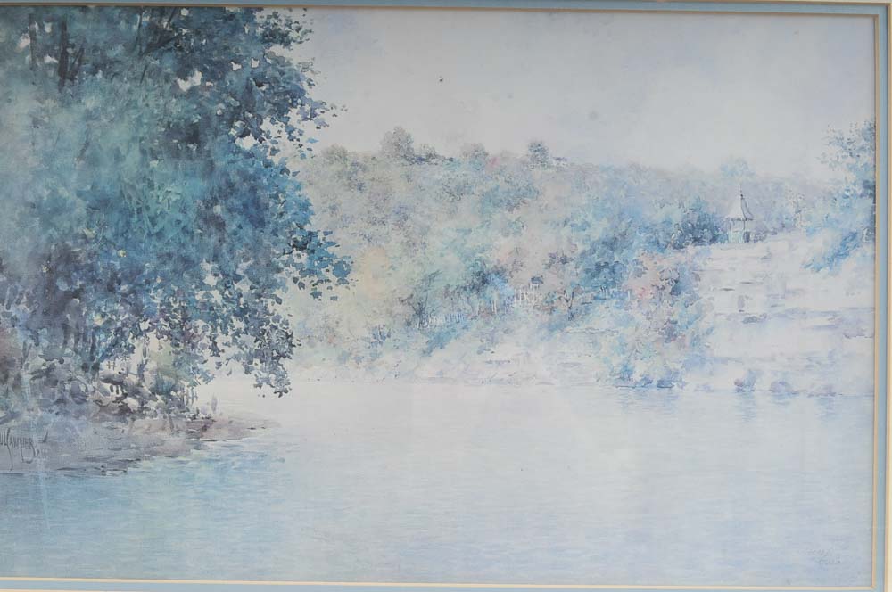 Quintet of Framed Prints by Paul Sawyier