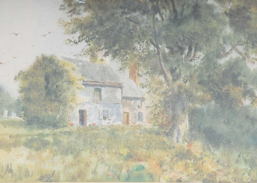 Quintet of Framed Prints by Paul Sawyier