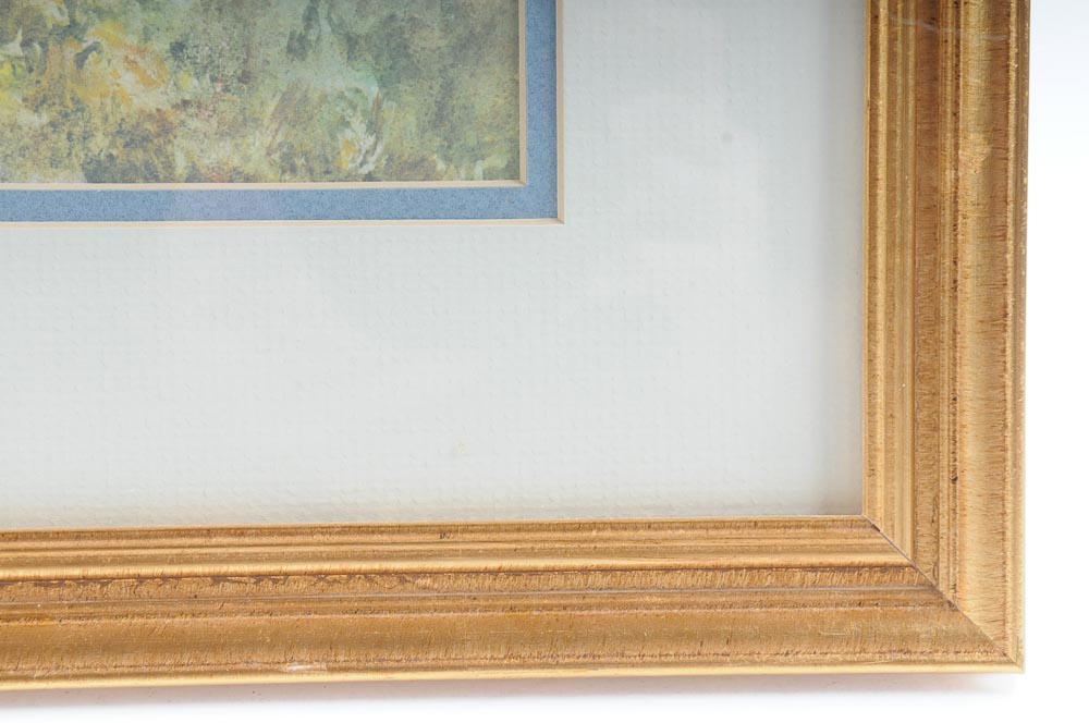 Quintet of Framed Prints by Paul Sawyier