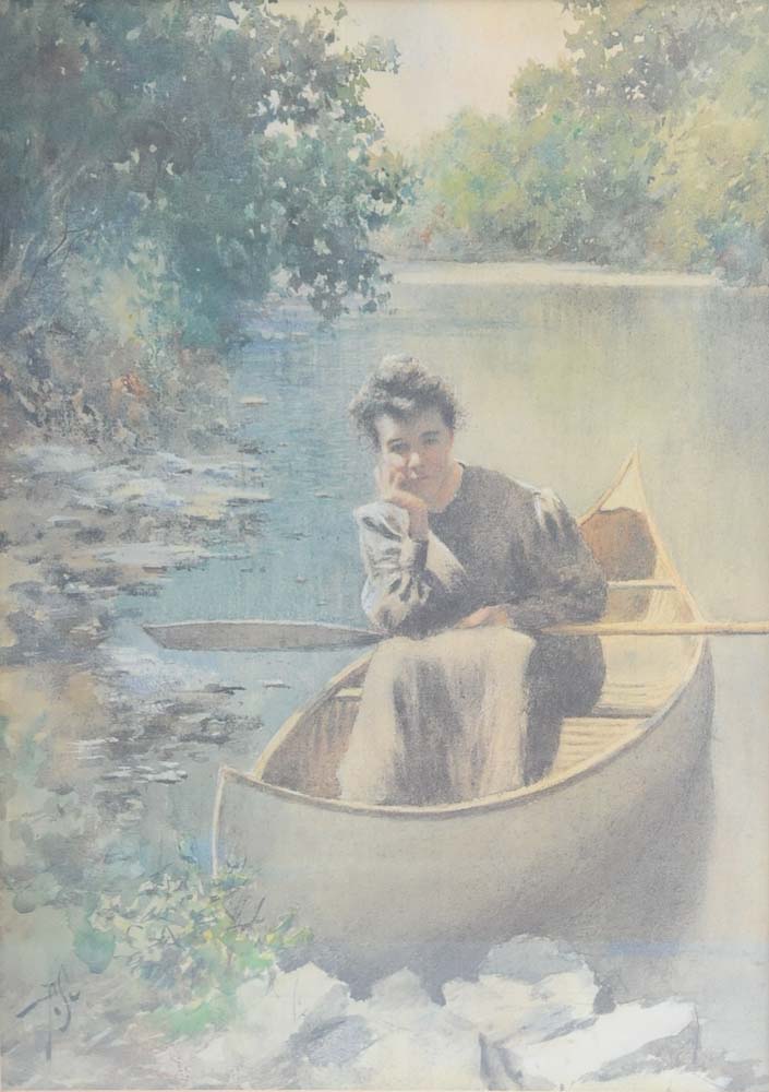 Quintet of Framed Prints by Paul Sawyier