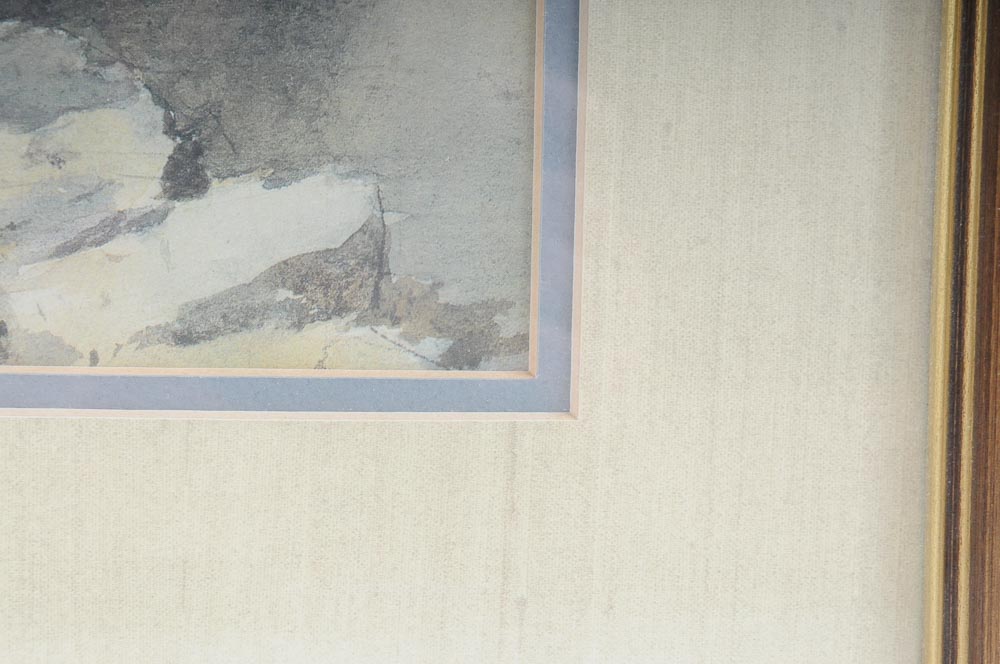 Quintet of Framed Prints by Paul Sawyier