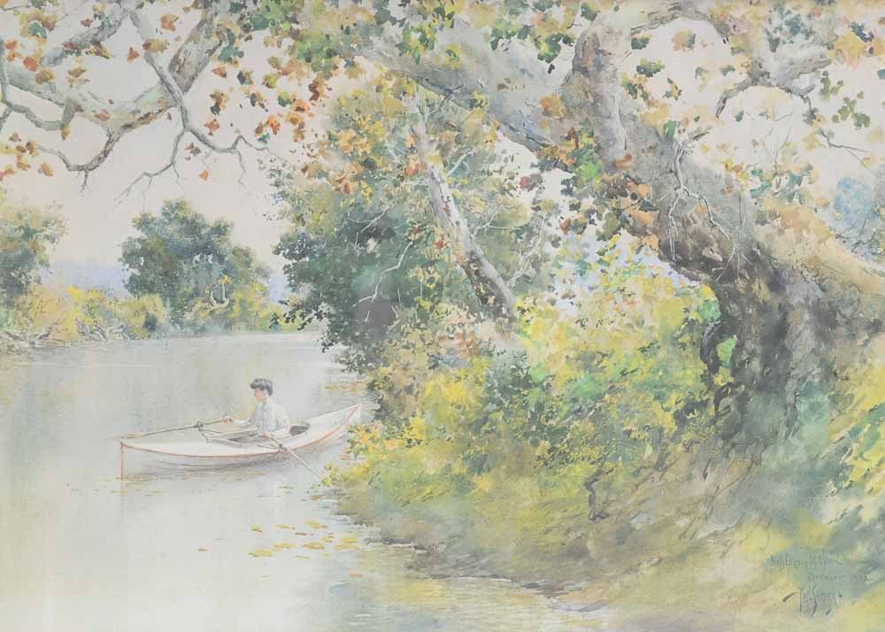 Quintet of Framed Prints by Paul Sawyier