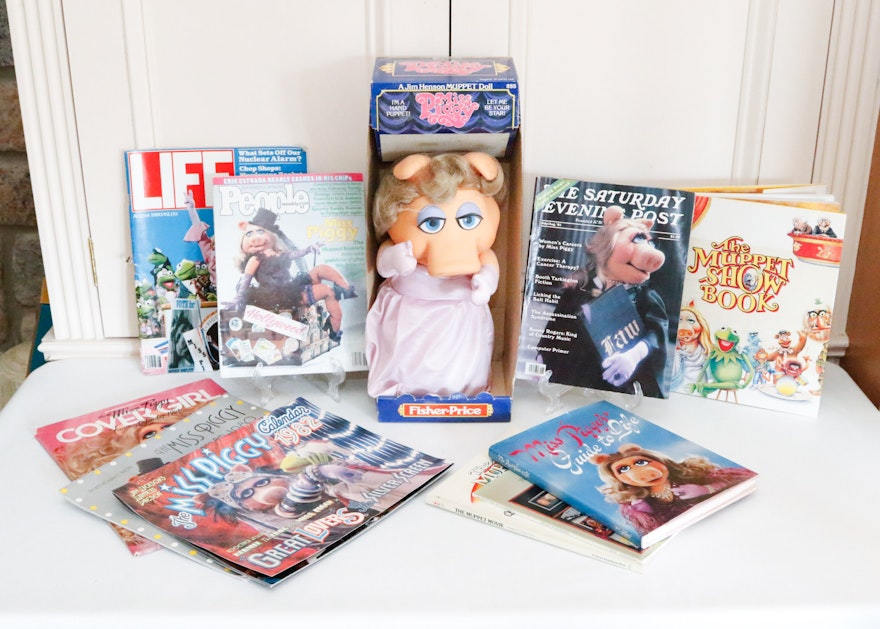 Jim Henson's "The Muppets" Collectibles Featuring Miss Piggy