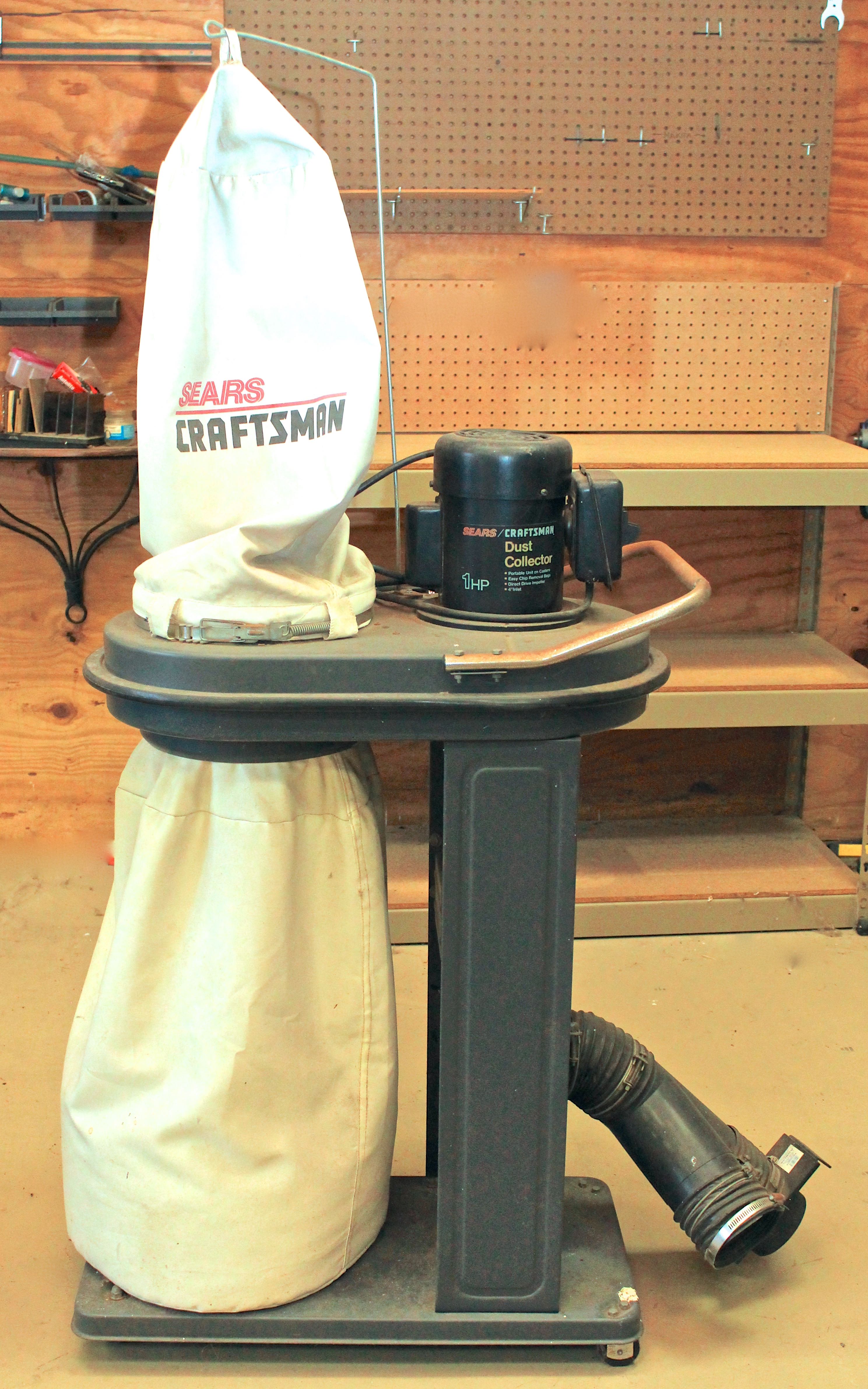 Jet Jointer Planer With Sears Craftsman Dust Collector
